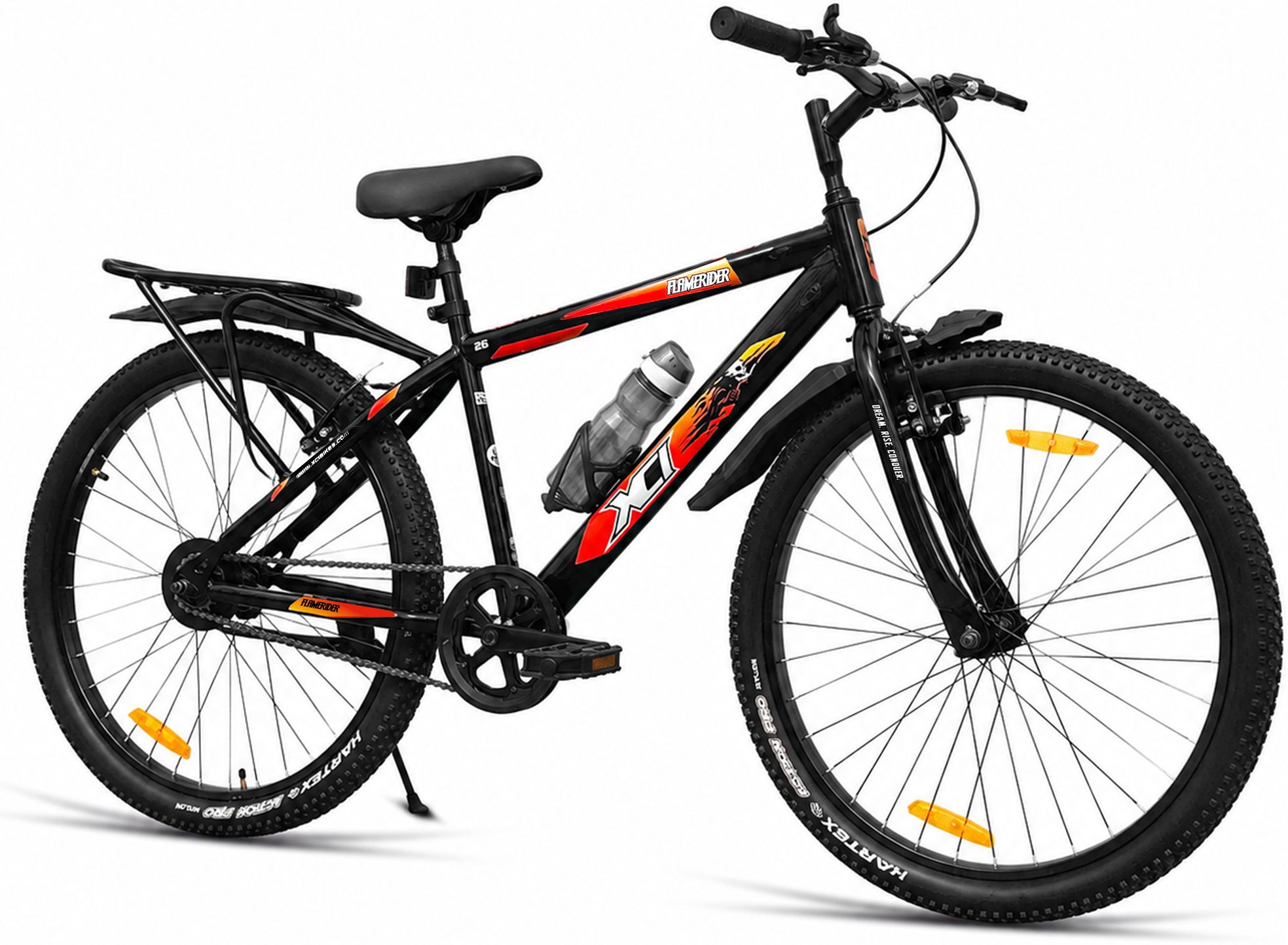 xci Flamerider 26T Single Speed for Men Rigid Suspension MTB Bicycle 17-inch 26 T (inch) Mountain Cycle-picture-25