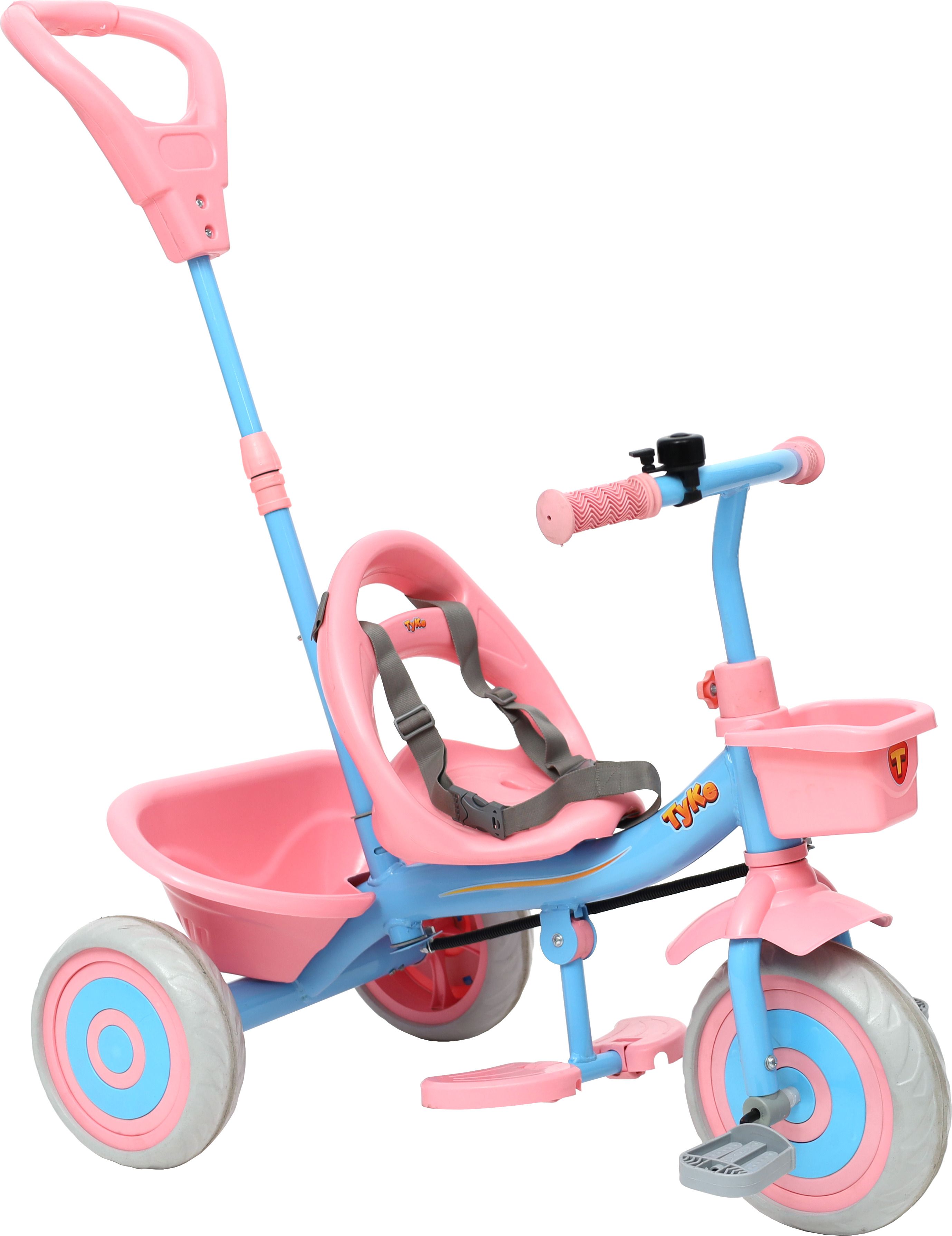 avon cycles Tyke TC02 Kids Tricycle LITE BLUE BABY PINK 10 T (inch) Utility Bike-picture-21