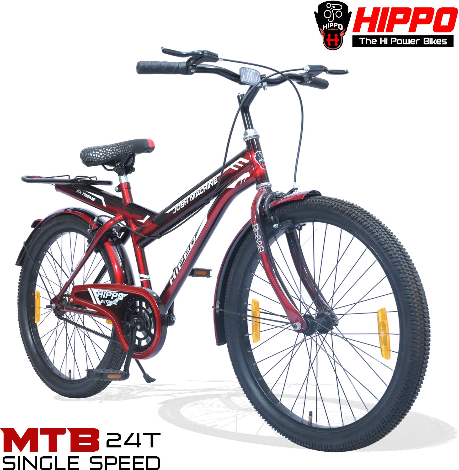 Extreme IBC Kids MTB Cycle With Fussion Double Tone Color Rigid Fork Steel Rim 24 T (inch) Mountain Cycle