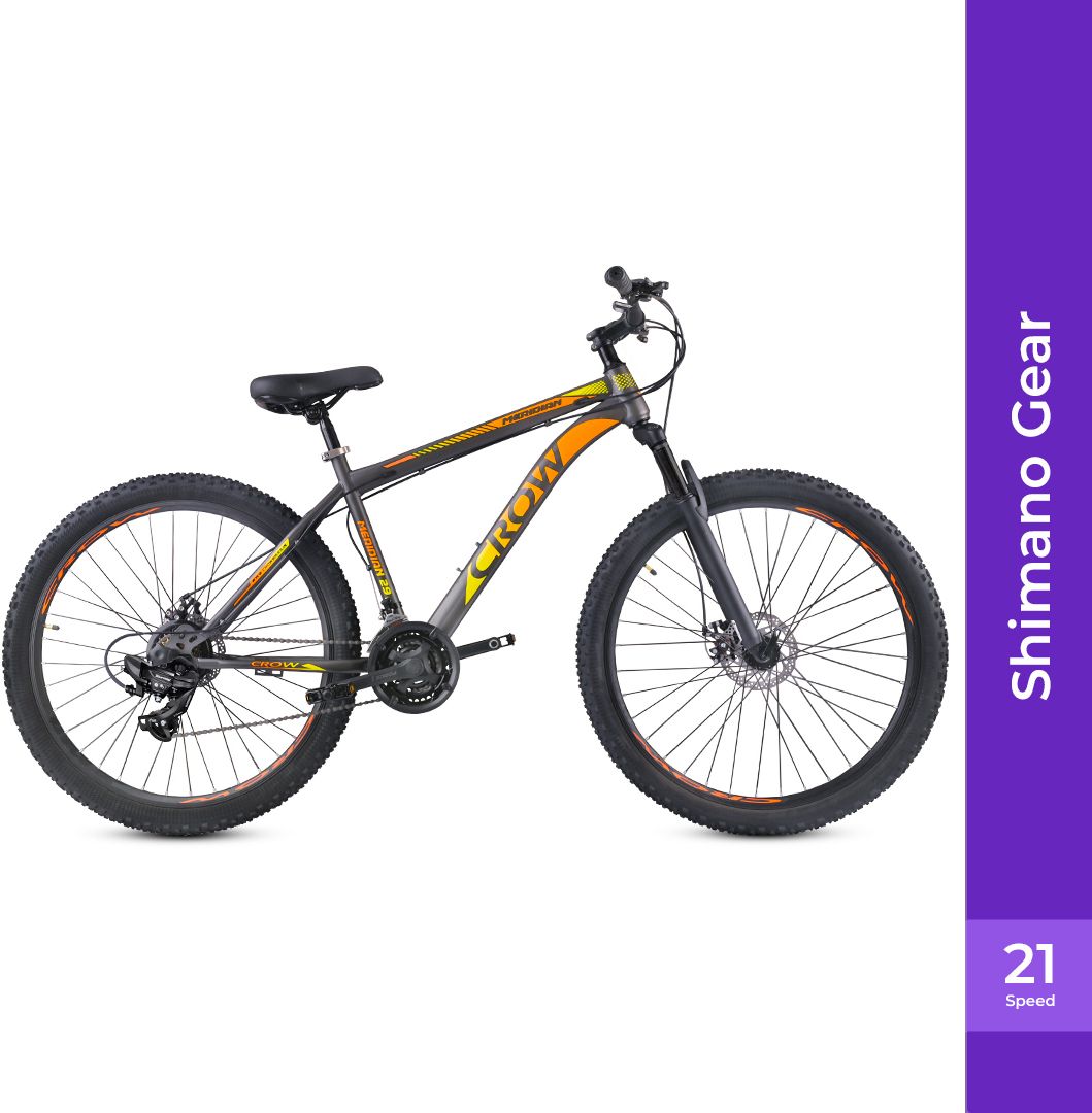 MERIDIAN 21 | FULLY FITTED | SHIMANO GEARED | FRONT SUSPENSION | DUAL DISC 29 T (inch) Mountain Cycle-image-21