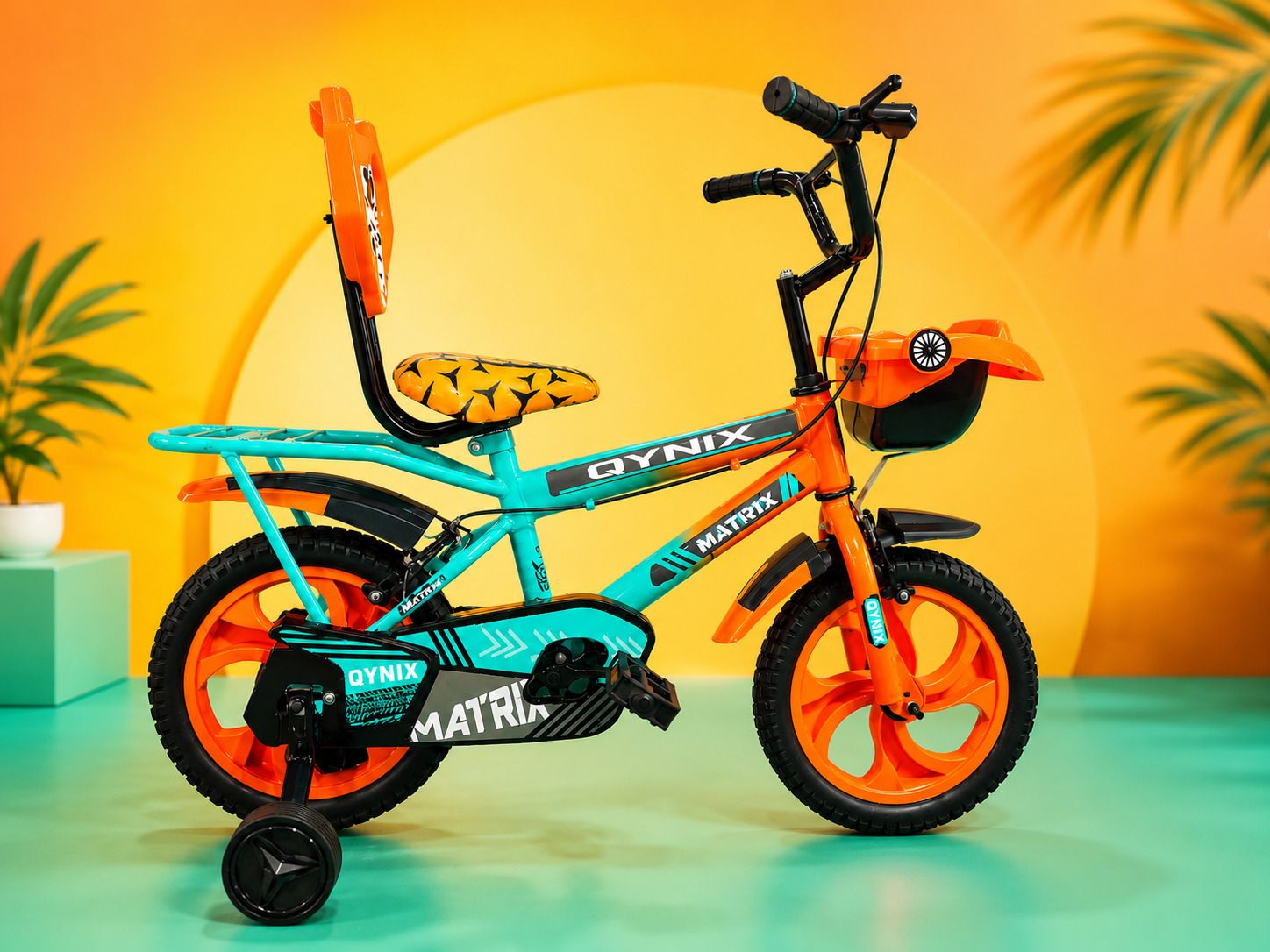14T Kids Bicycle Double Shade For 2-5 Years Kids With Training Wheels 14 T (inch) BMX Cycle-image-39