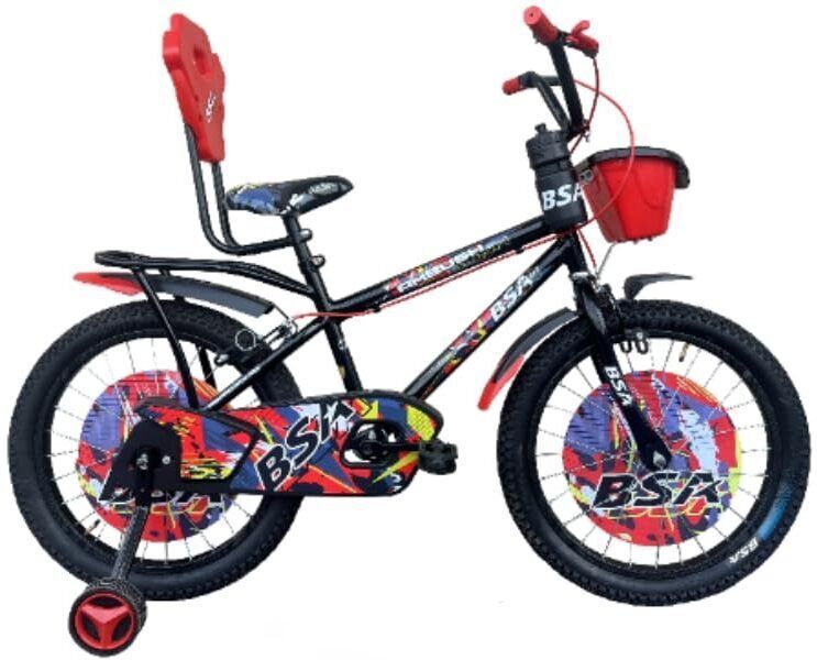 bsa ambush Cycle with Fat Tyres BMX|Sporty mudguards|Stylish Choice for Adventurous Kids 18 T (inch) Fat Tyre Cycle-picture-10