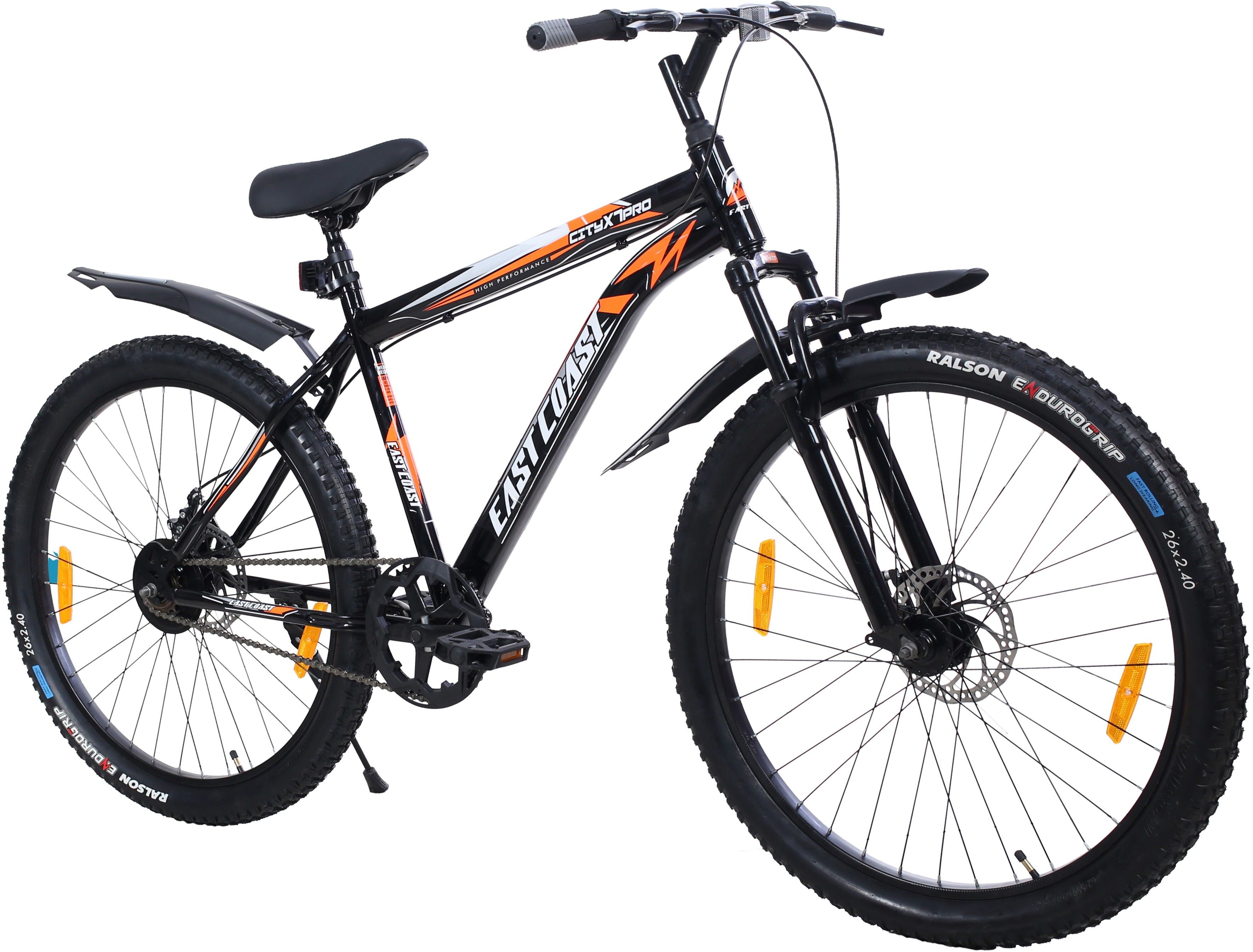 east coast X7 Pro Cycle 26T with Front Suspension and Disc Brake and Complete Accessories 26 T (inch) Mountain Cycle-picture-47