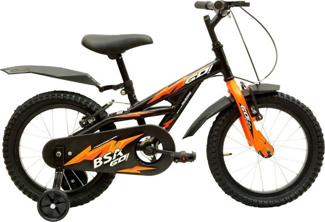 GO 20 BLACK WITH ORANGE_A1 20 T (inch) Road Cycle-image-1