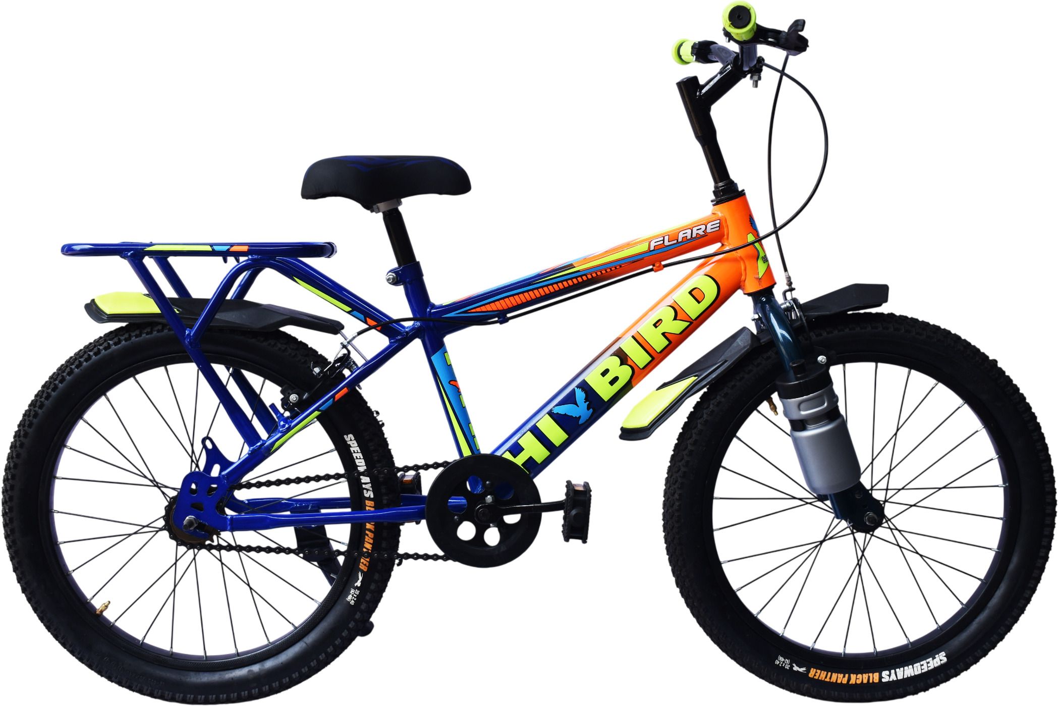 FLARE 20X3 BLUE ORANGE 20 T (inch) Fat Tyre Cycle-image-12