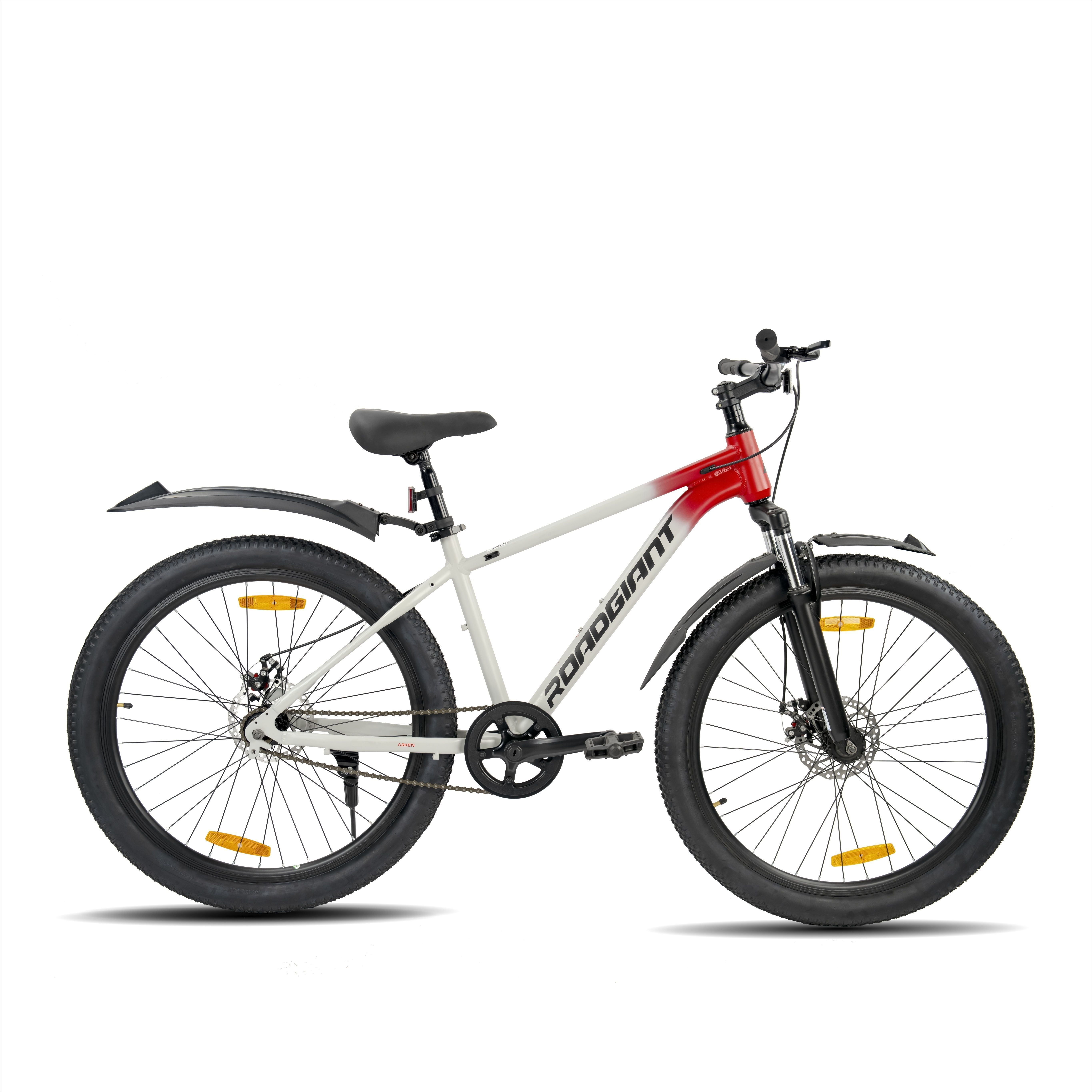 ARKEN||26T||MTB||AlloyBicycle||DualDiscBrakes||SingleSpeed||FrontSuspension 26 T (inch) Mountain Cycle-image-23