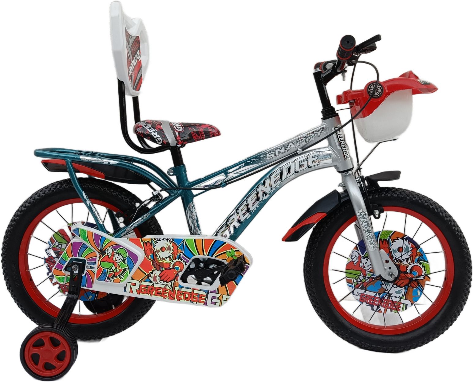 SNAPPY-16T-Tubeless Kids Cycle for 4-8 Years Suitable for Boy and Girl 16 T (inch) Road Cycle-image-45