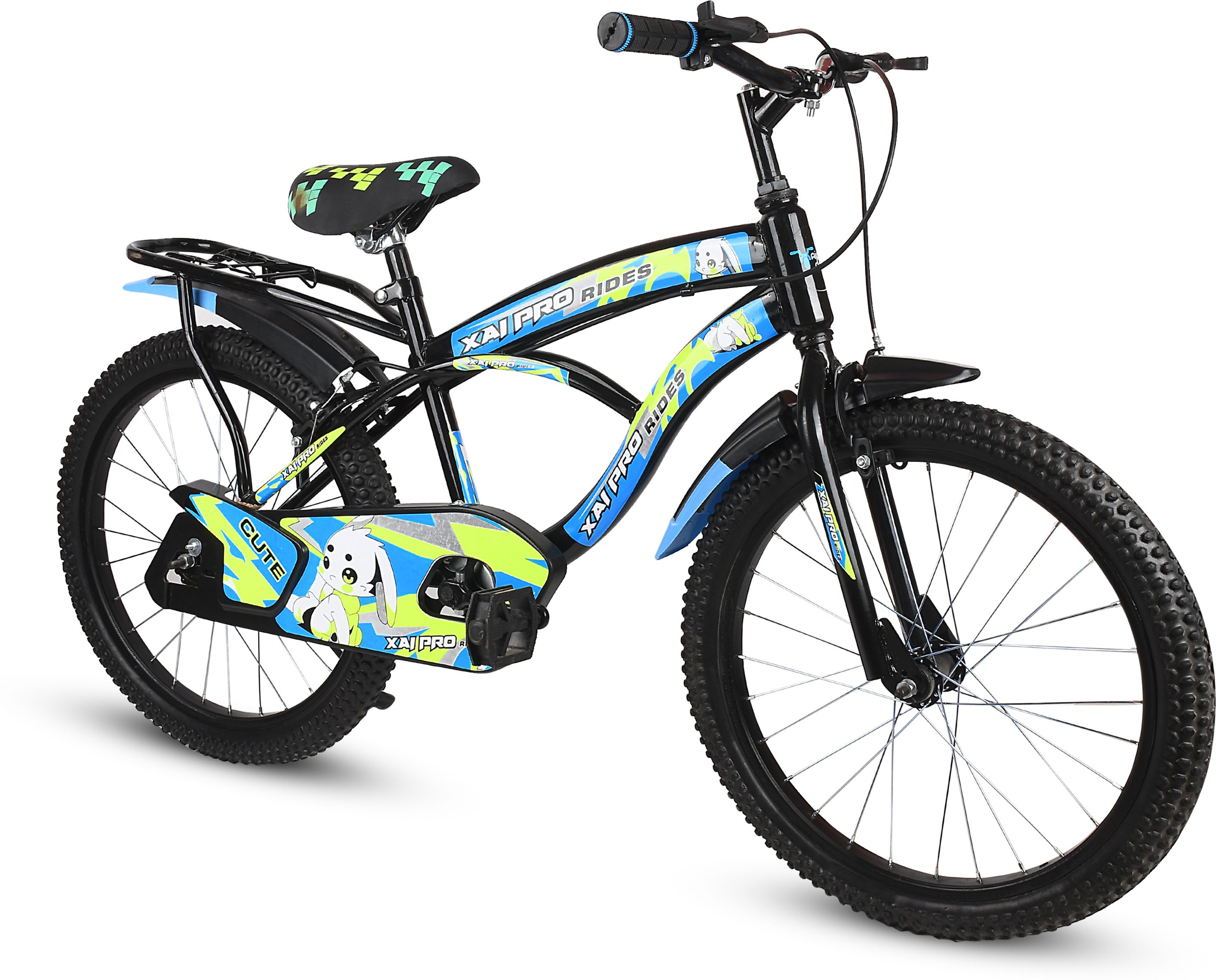 xaipro 24T PREMIUM INTERNAL WIRING CYCLE DUAL TONE COLOUR 95% PRE-ASSEMBLED CYCLE 24 T (inch) BMX Cycle-picture-40