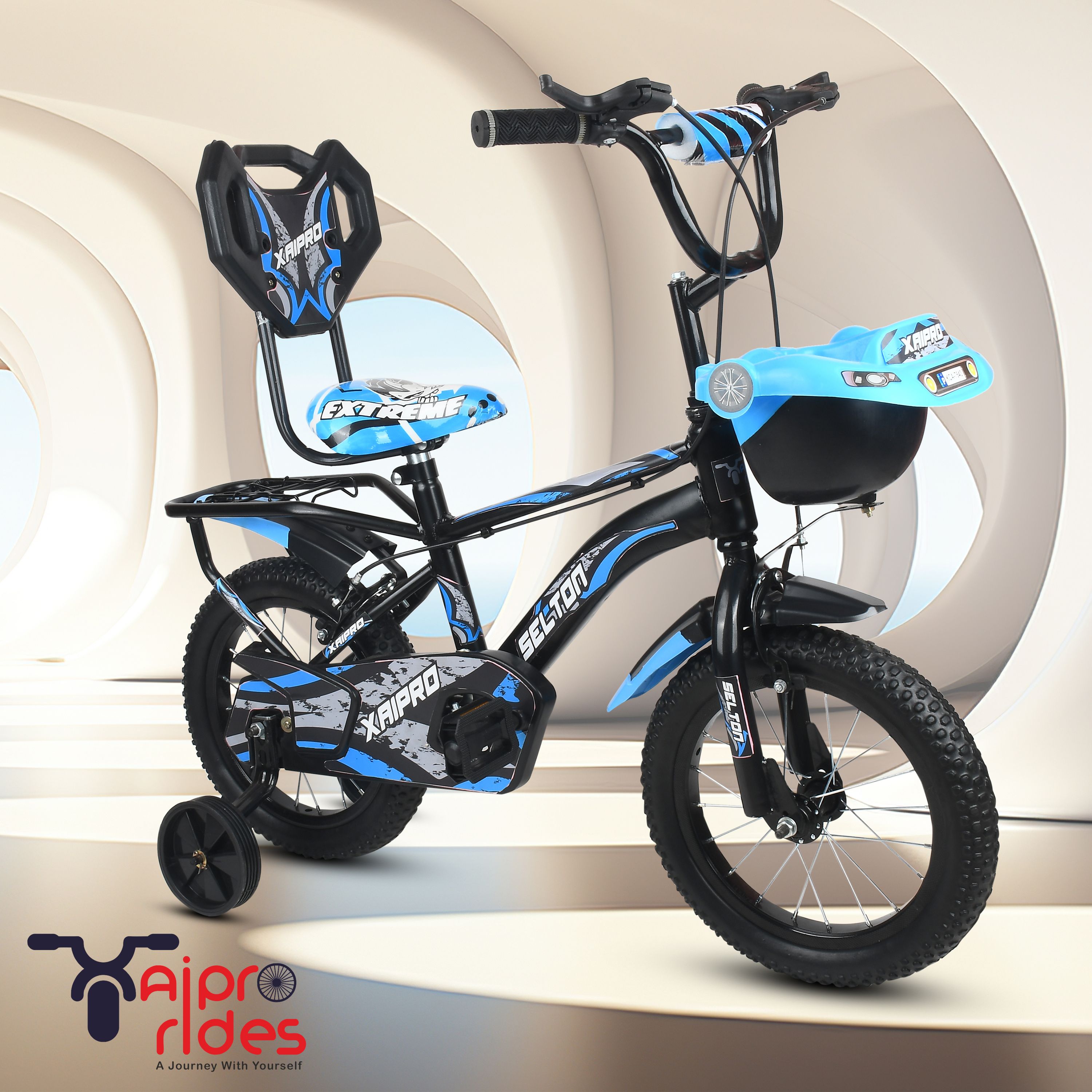 14T LEO NEW TON SKYBLUE CYCLE FOR KIDS 14 T (inch) BMX Cycle-image-37