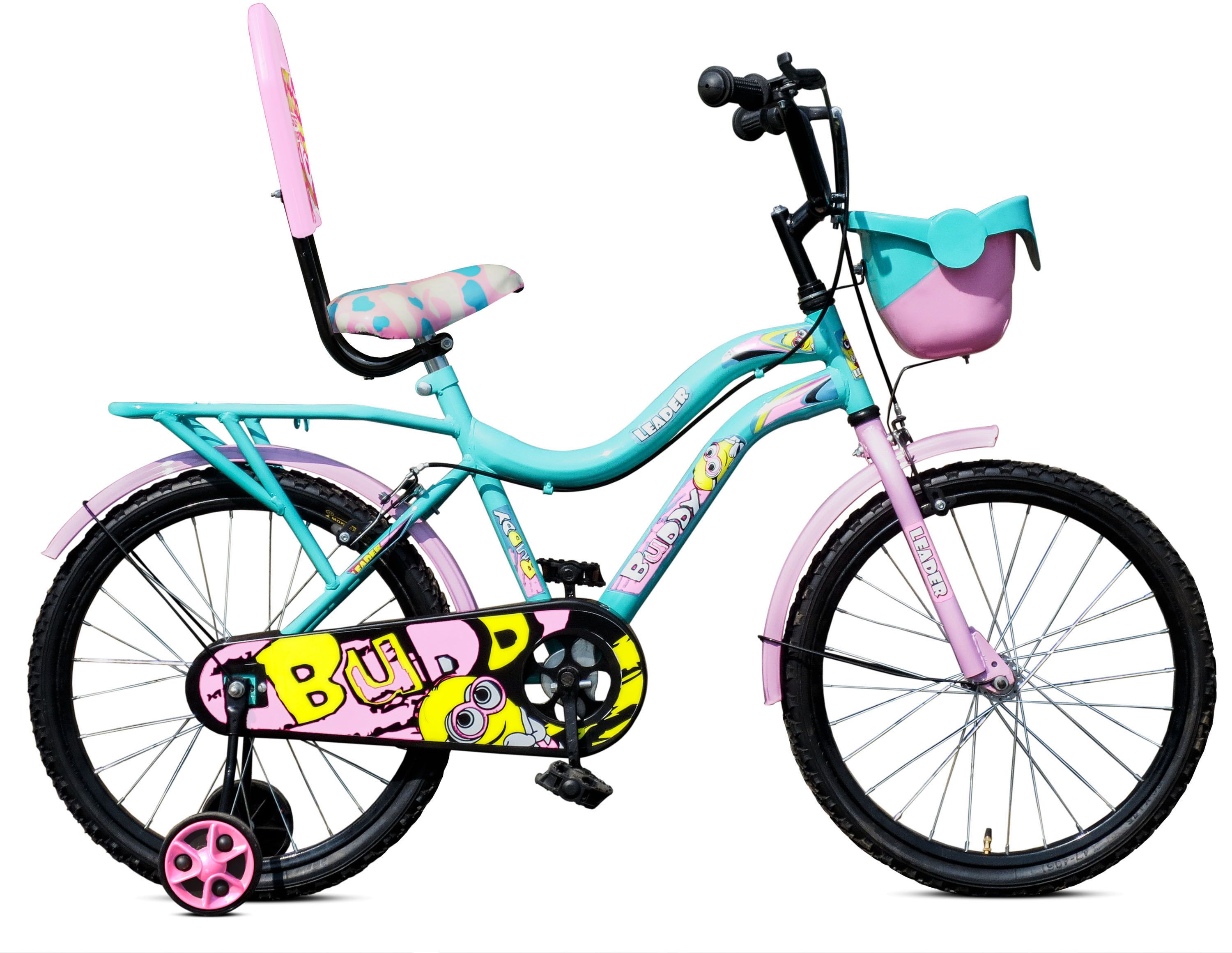 Buddy 20T Kids with Training wheels For Age Group 5 to 9 Years 20 T (inch) Road Cycle-image-31