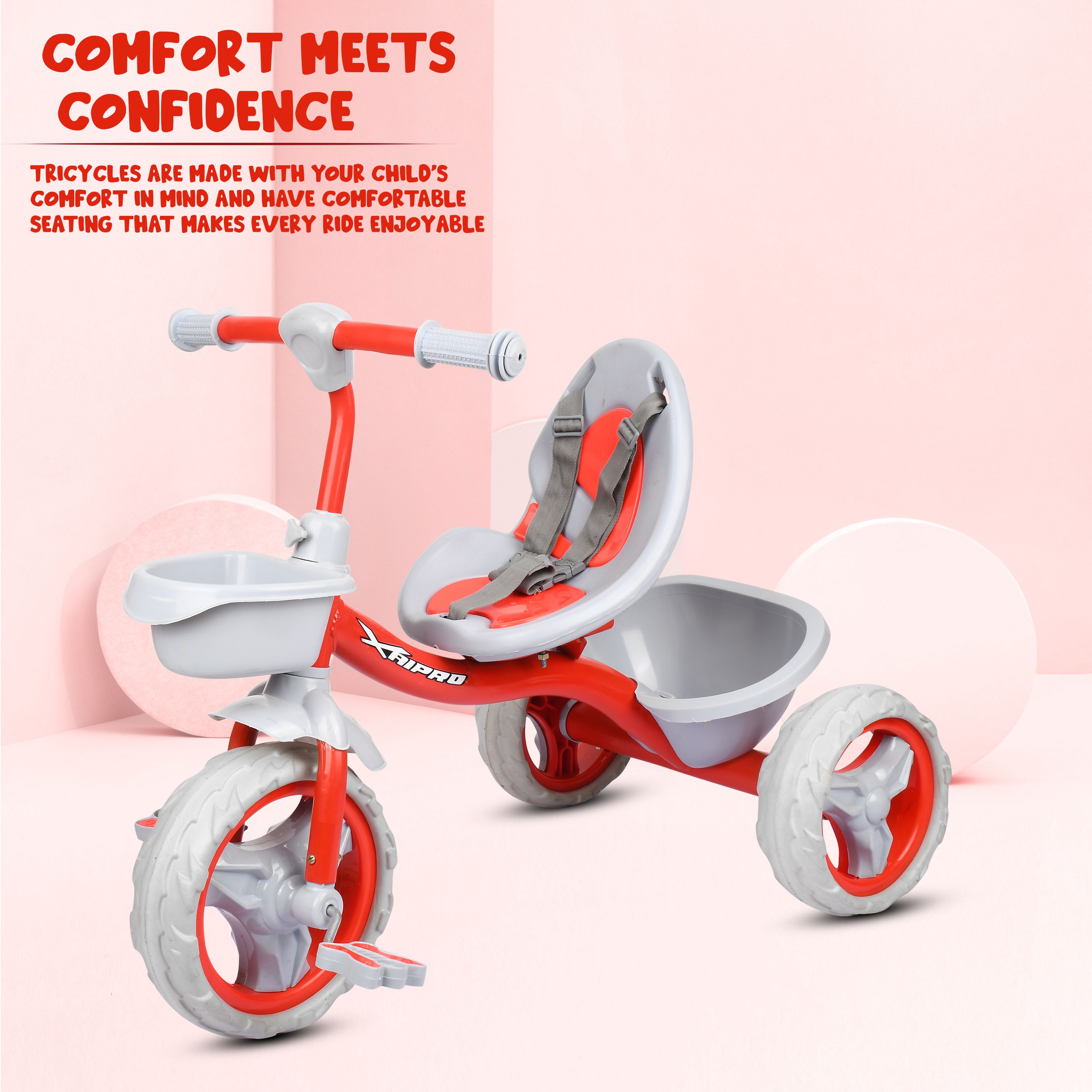 XR-100 RED KIDS TRICYCLE 10 T (inch) Road Cycle