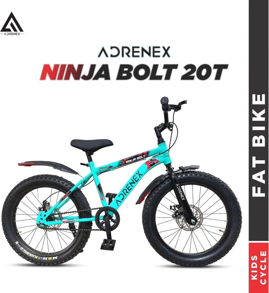 adrenex Ninja Bolt 20T | 20x3.00 | Disc Brakes 20 T (inch) BMX Cycle-picture-40