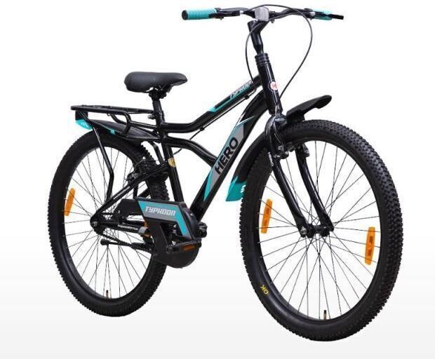 TYPHOON | Wheel Size 26 | Non-Suspension | POWER Brake |Quick Release Seat] 26 T (inch) Mountain Cycle-image-12