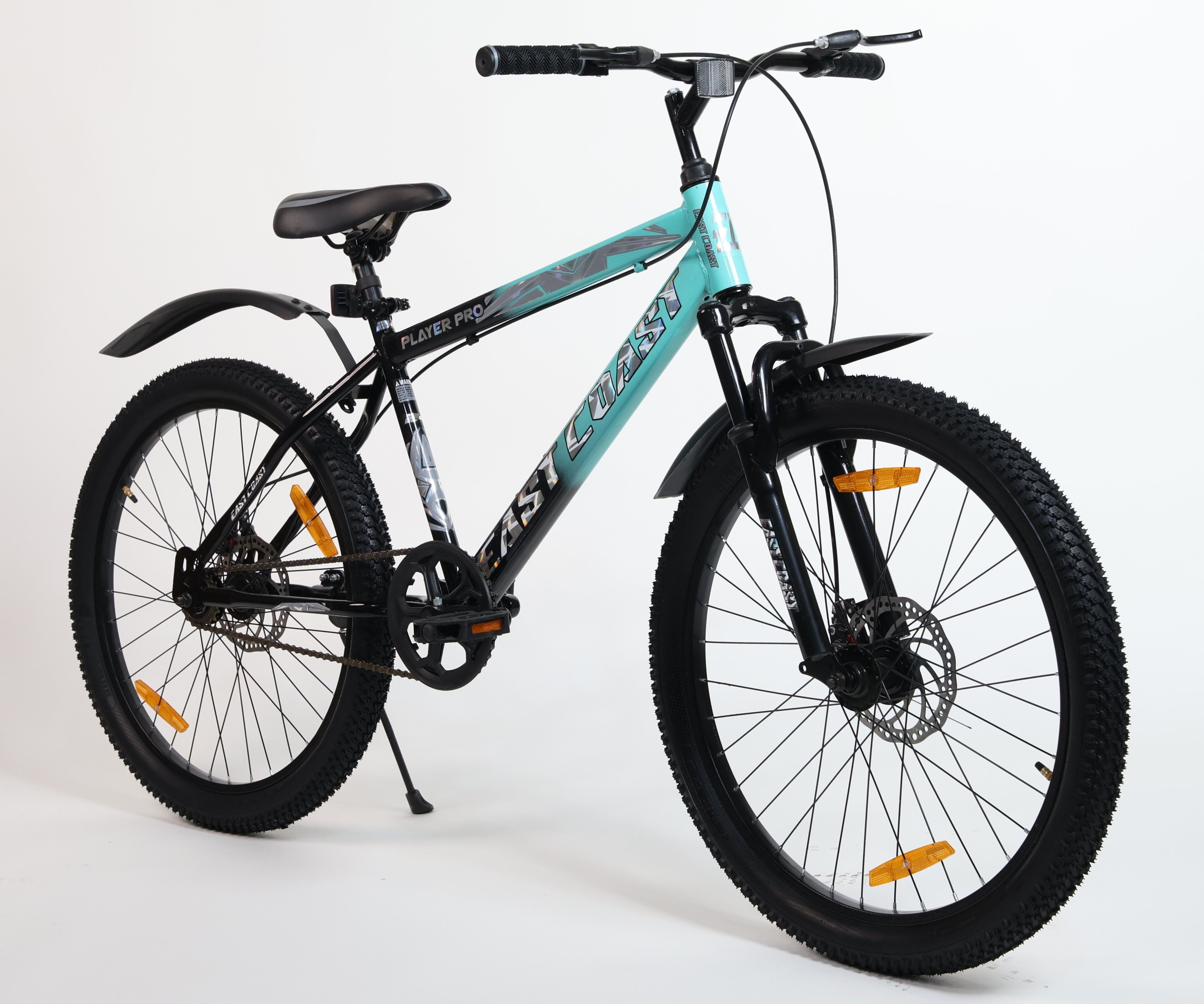 Player Pro 24T kids cycle with front suspension dual disc brakes 24 T (inch) Mountain Cycle-image-39