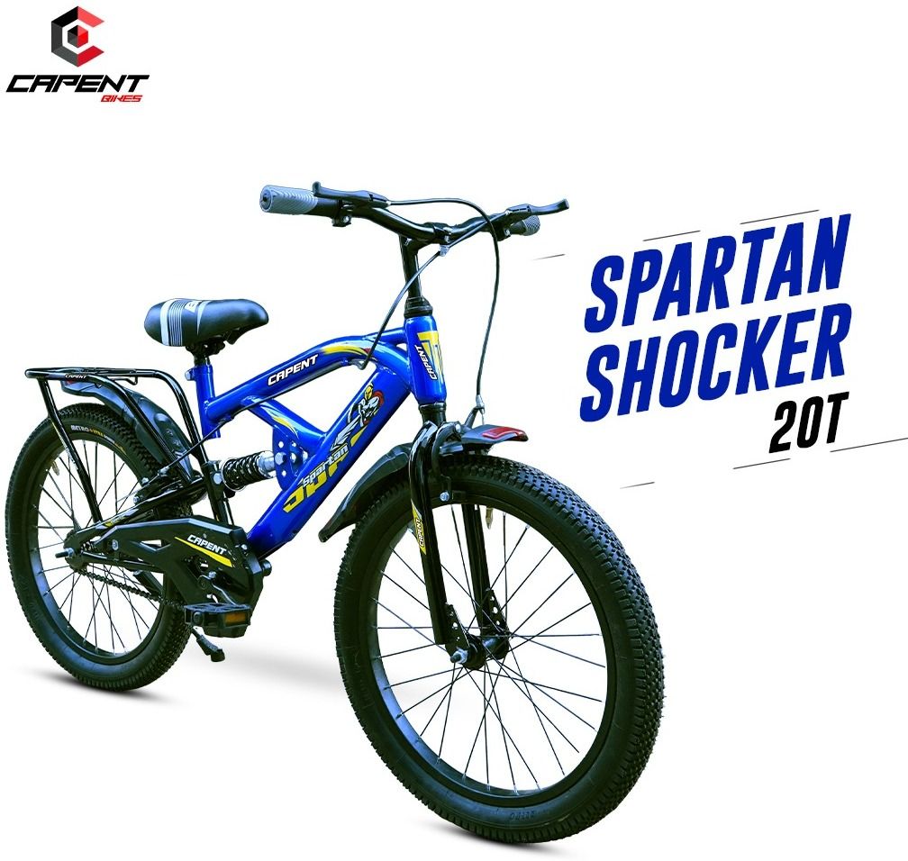 Spartan Shocker Bicycle for boys/Girls 7 to 10 Years 20 T (inch) Mountain Cycle-image-4