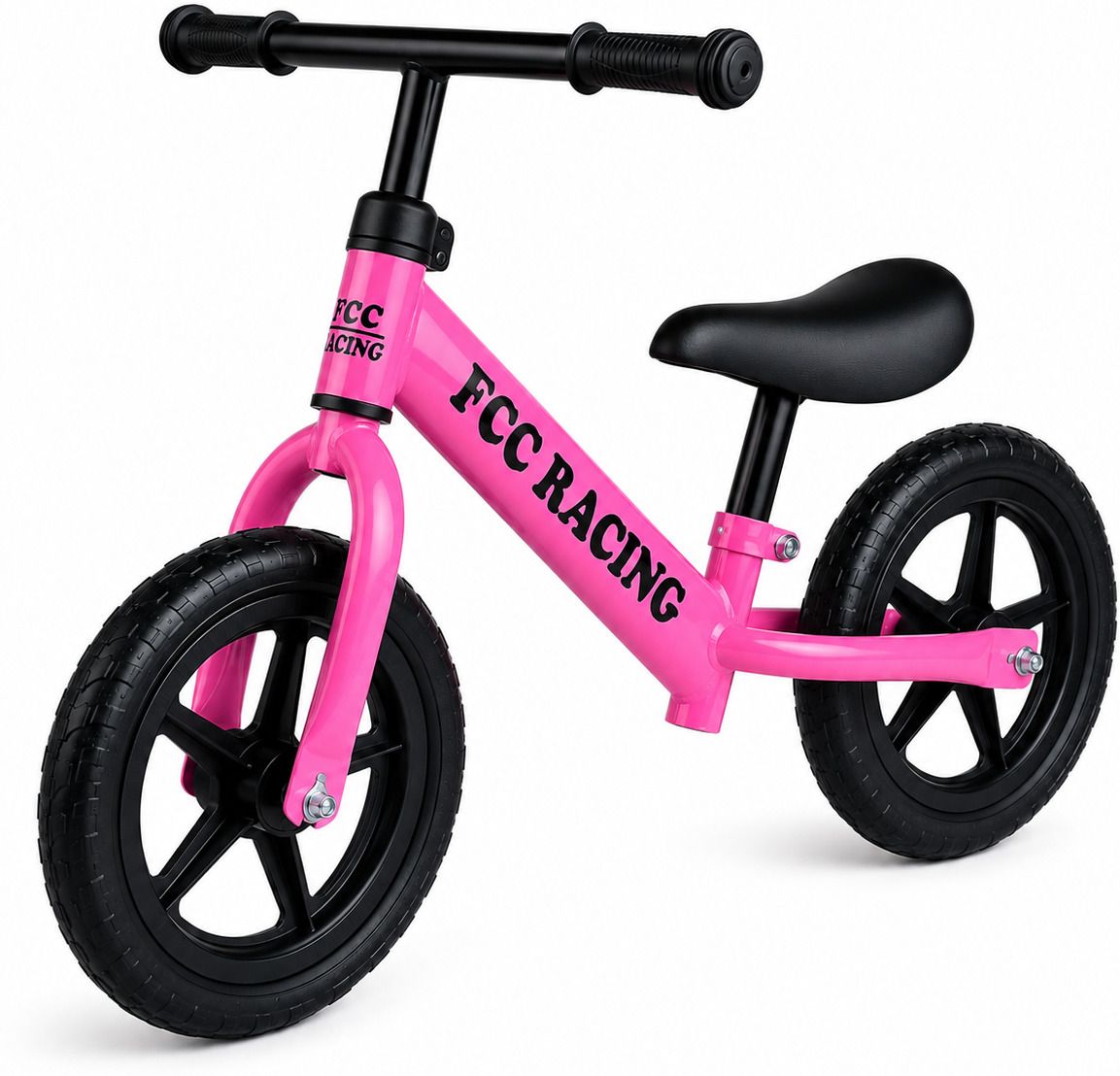 Kids Balance Bike for Toddlers 2+ Years, Adjustable Seat, Solid Tires 12 T (inch) Balance Bike-image-4