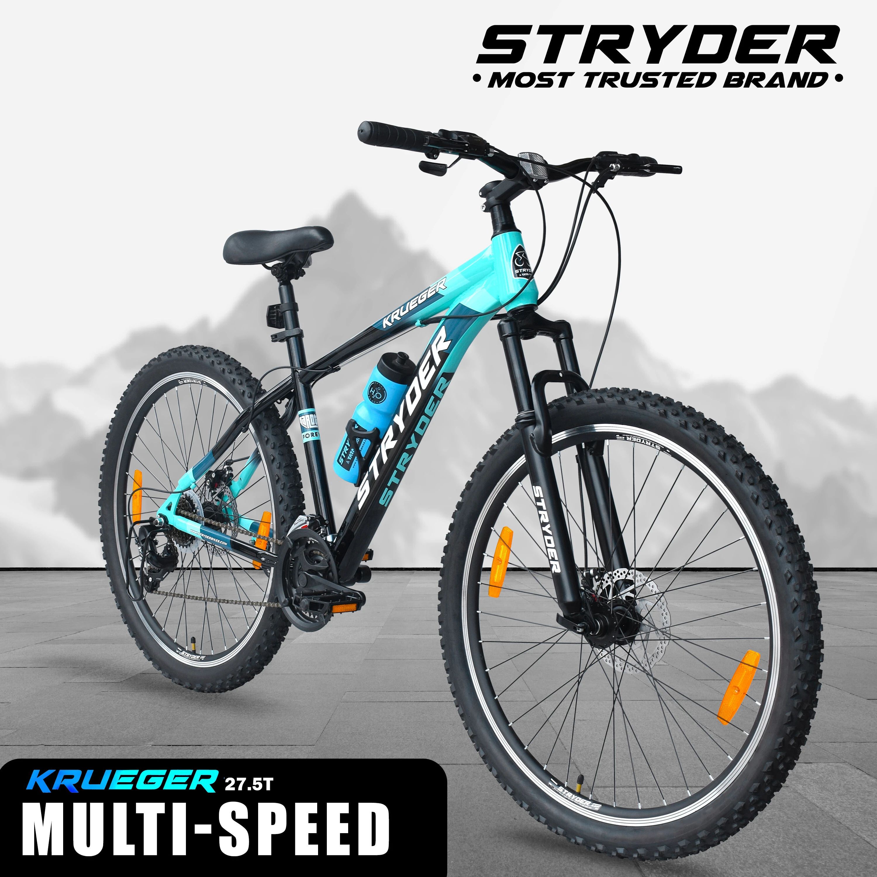 27.5" Krueger 21 Speed Bicycle | Durable & Stylish Ride 27.5 T (inch) Mountain Cycle-image-33