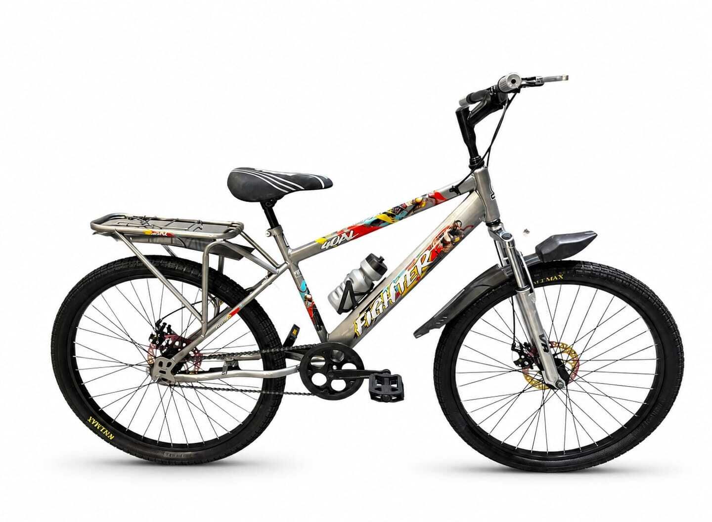 FRONT SUSPENSION||NANO DISC BRAKE||SINGLE SPEED|| NICKEL PLATTED SUSPENSION 26 T (inch) Mountain Cycle-image-16