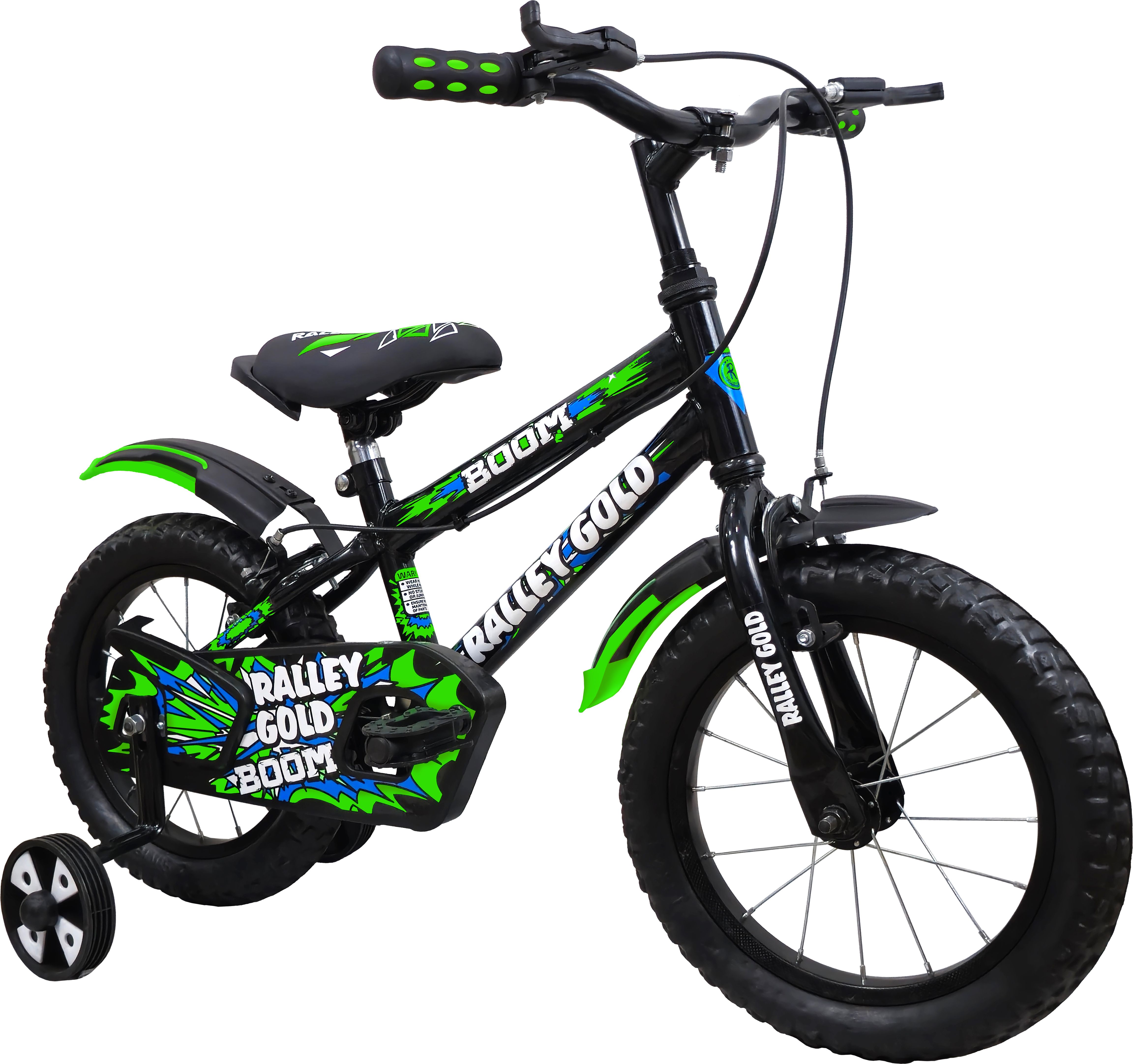 BOOM 14T Kids Cycle 3-5 Years (90% Assembled) (Rider Height 3.3FT - 3.6FT) 14 T (inch) Hybrid Cycle/City Bike-image-49