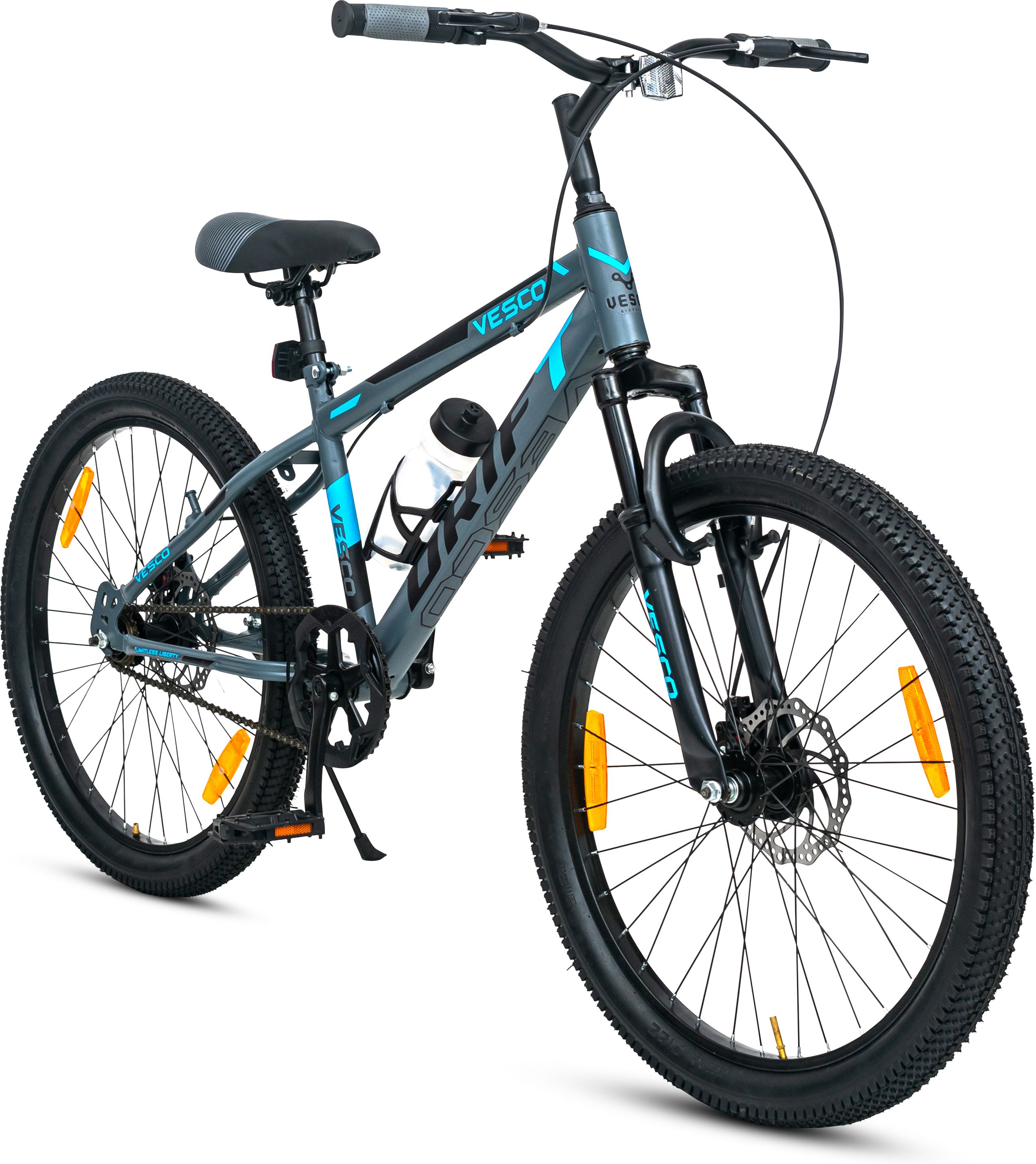 vesco Drift 24T Bicycle Big Kids Boys & Girls 9 to 15 age 24 T (inch) Mountain Cycle-picture-21