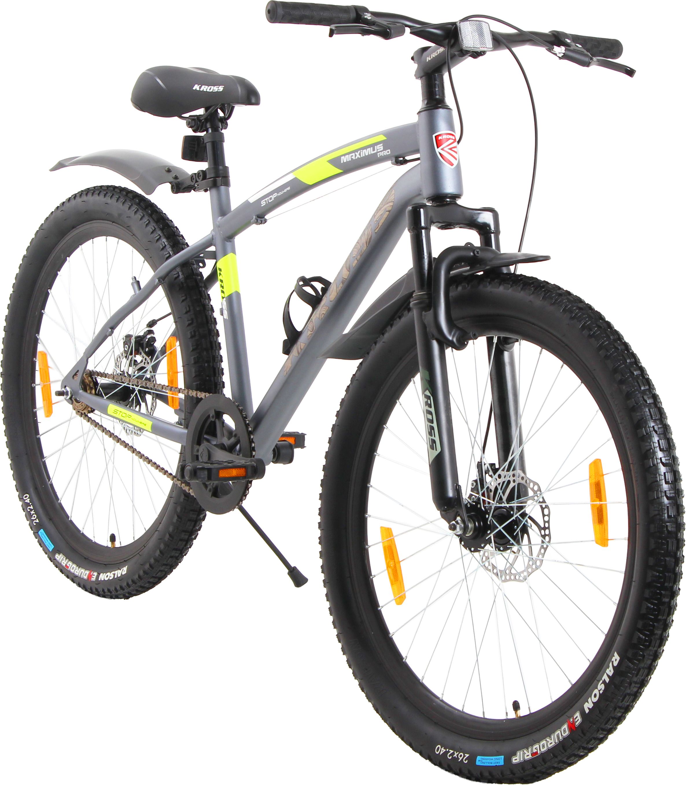 kross MAXIMUS PRO Single Speed MTB | 10+ Years | 26×2.4 Tyres | Dual Disc 26 T (inch) Mountain Cycle-picture-31