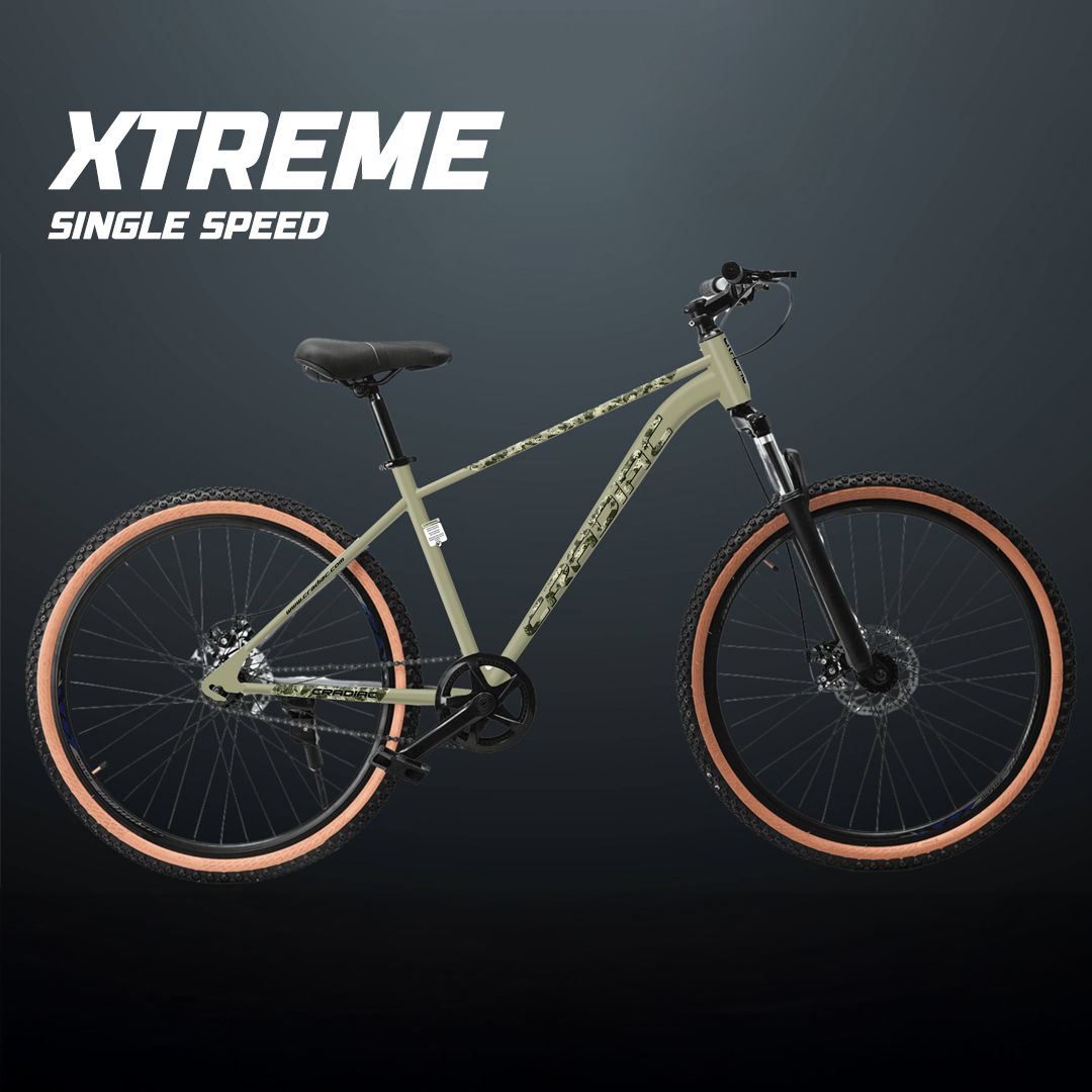 cradiac XTREME SINGLE SPEED | NON-GEARED | FRONT SUSPENSION | DUAL DISC 29 T (inch) Mountain Cycle-picture-43