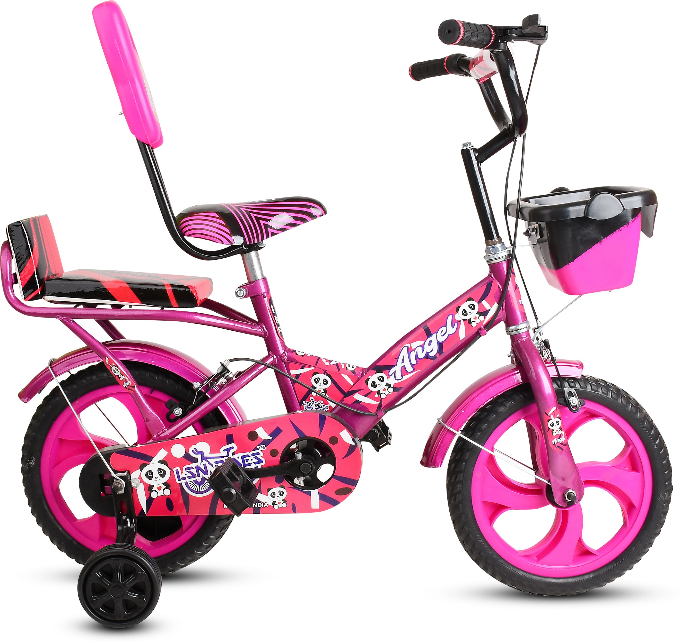 LSN Ride Pink Angel Double Gaddi Pink Angel 14 T (inch) BMX Cycle-image-27