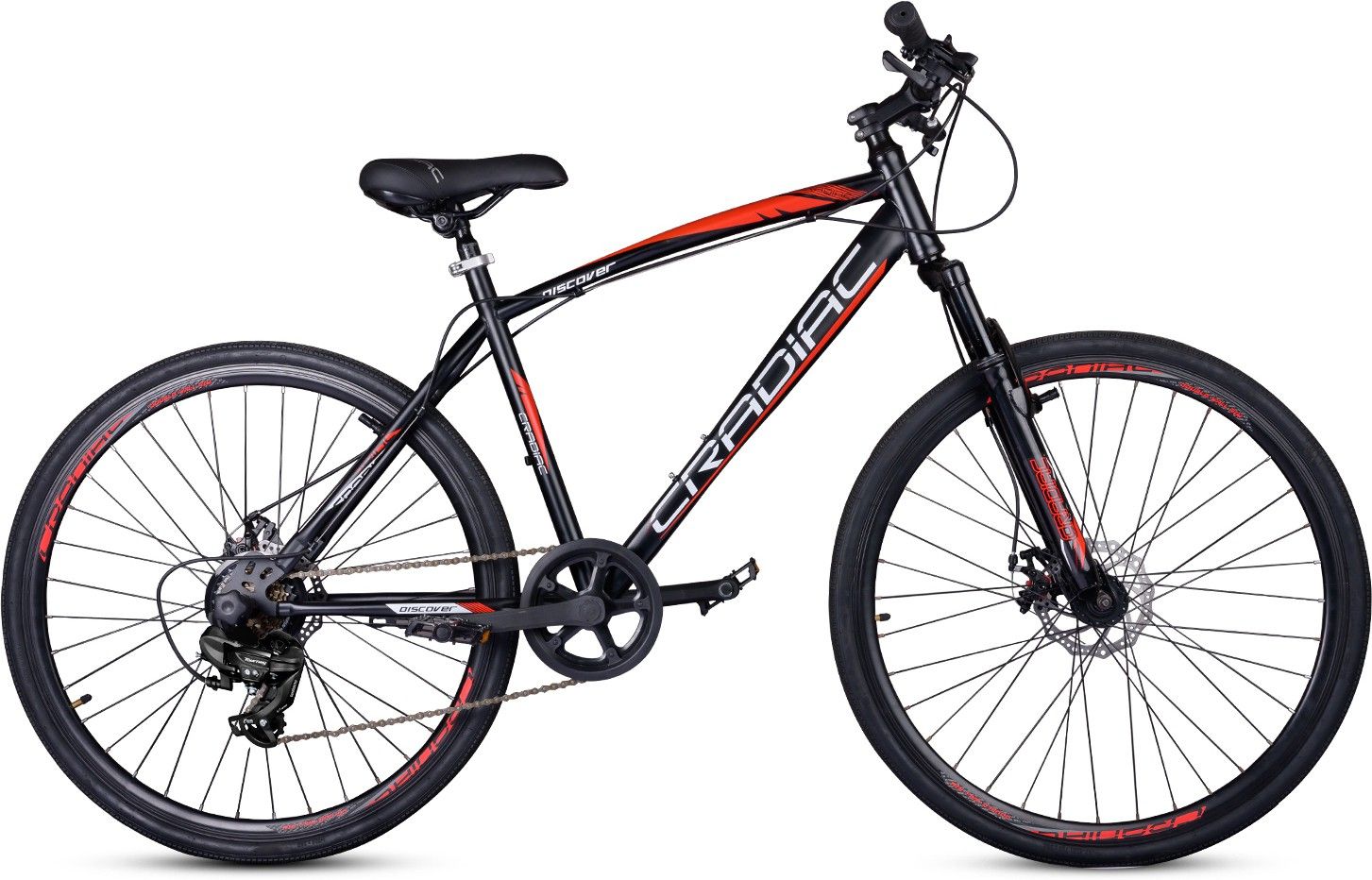 DISCOVER PRO 7 SPD RED 700C T (inch) Hybrid Cycle/City Bike-image-38