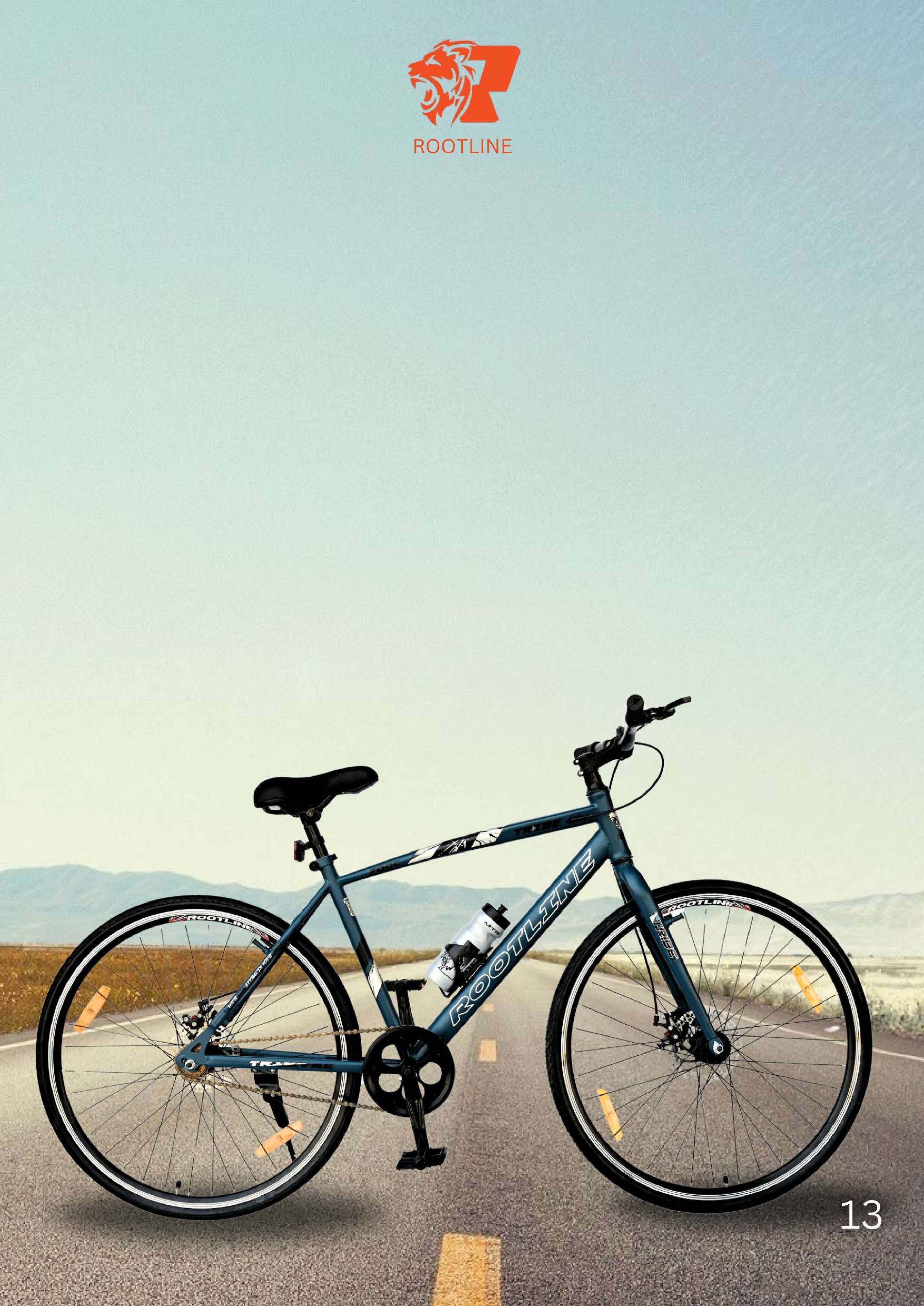 Tribe 700C (Grey) 26 T (inch) Hybrid Cycle/City Bike-image-11