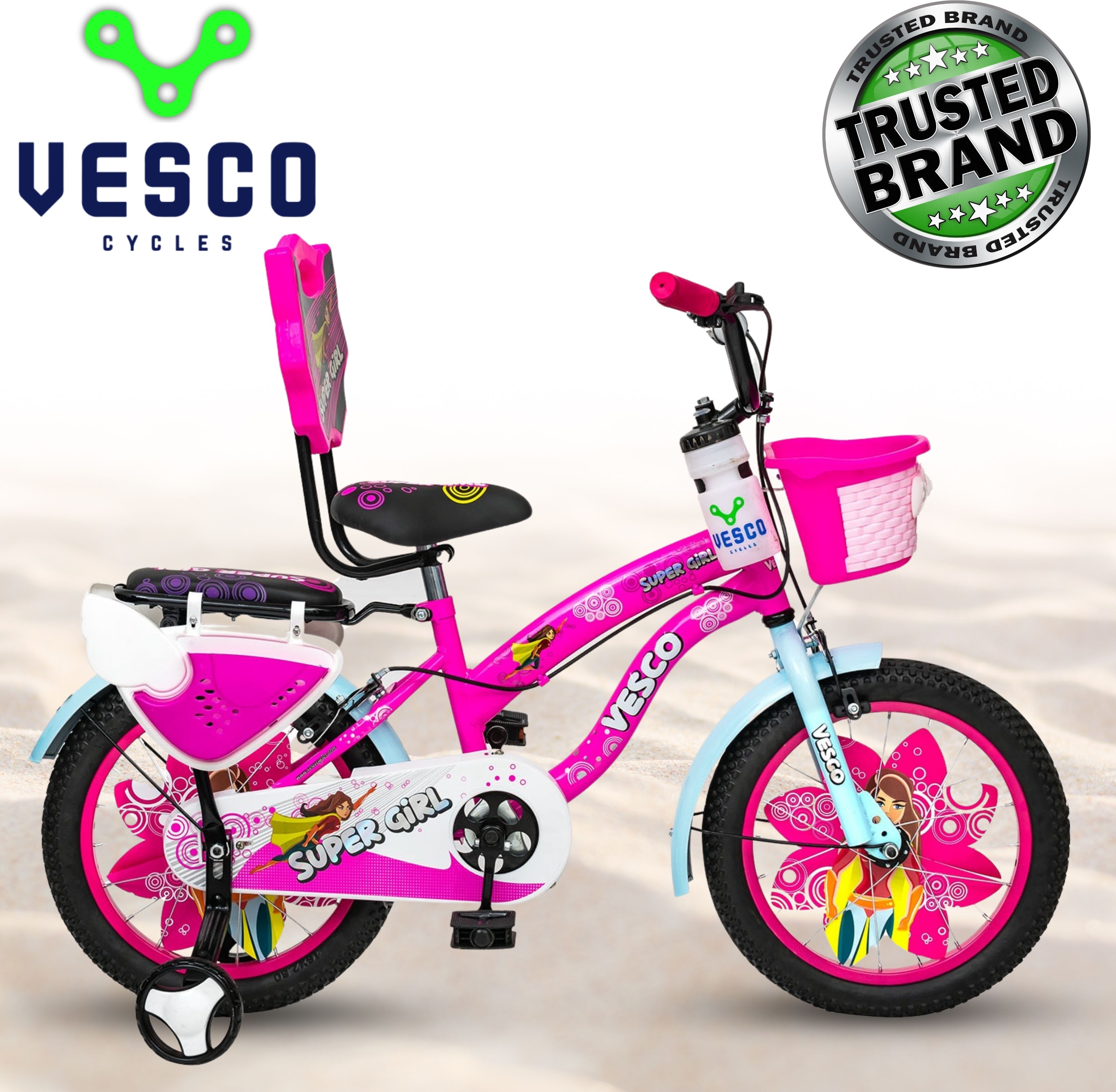 vesco Girls Kid Cycle Street 14 T (inch) BMX Cycle-picture-18