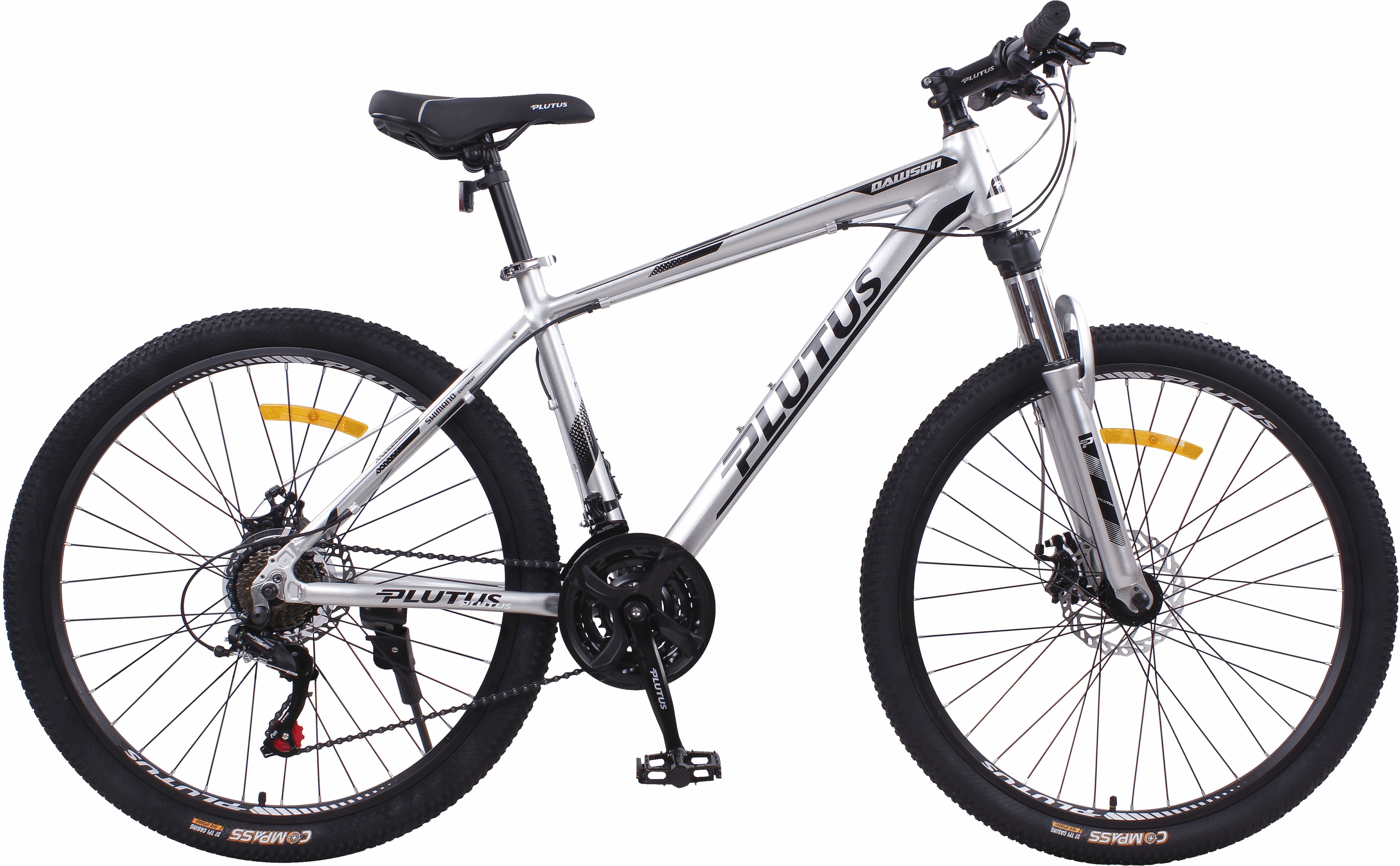 Dawson MTB Cycle with 21 Gears, Dual Disc Brake, Alloy Frame Cycle for Adult 26 T (inch) Mountain Cycle-image-0