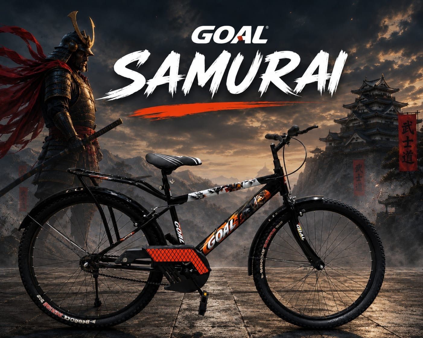 SAMURAI|| RIGID FORK|| 26T BICYCLE FOR MEN|| SINGLE SPEED MTB 26 T (inch) Mountain Cycle-image-34