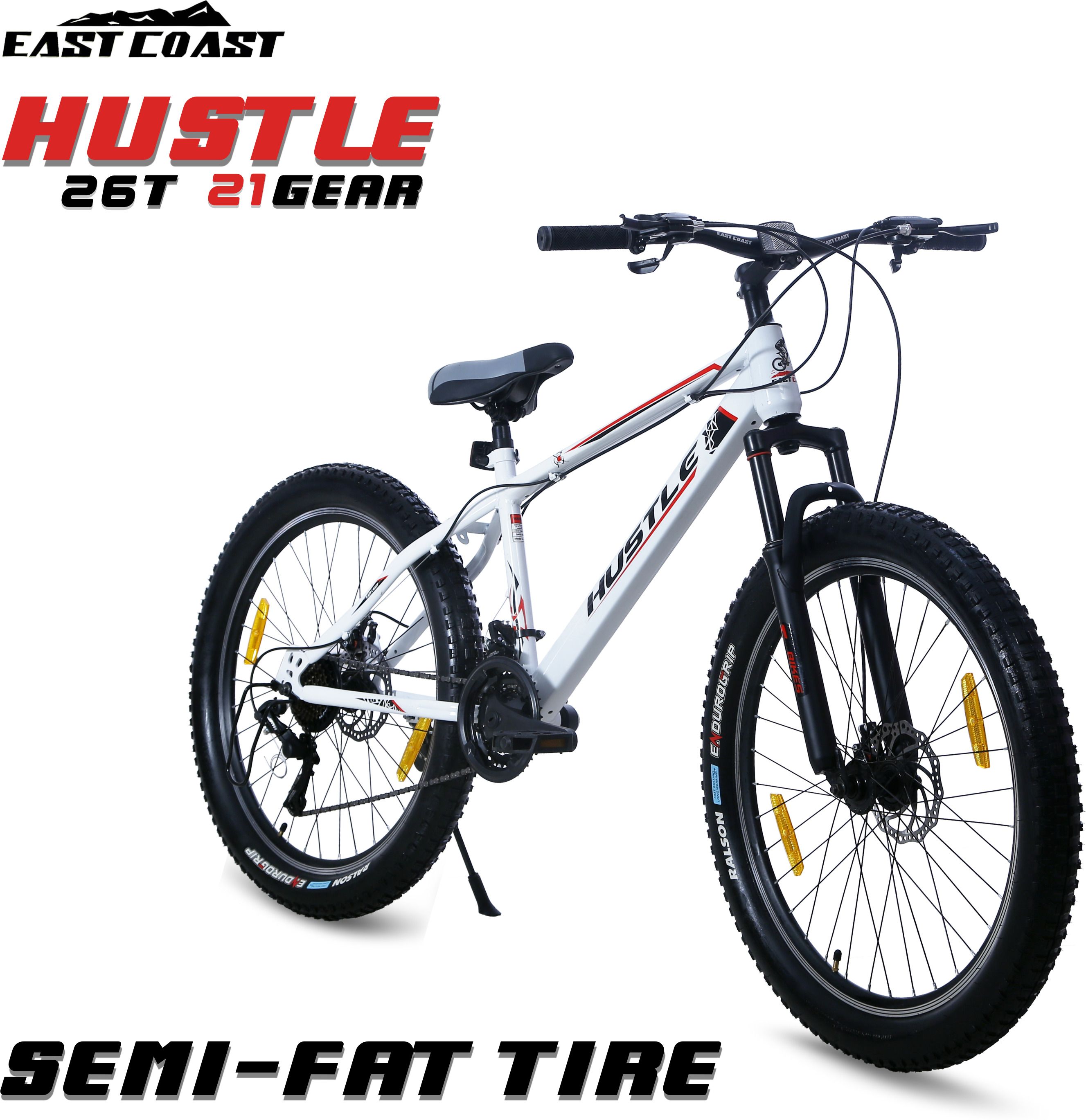 HUSTLE 21 SPEED 26T Mountain Cycle 26 T (inch) Mountain Cycle-image-36