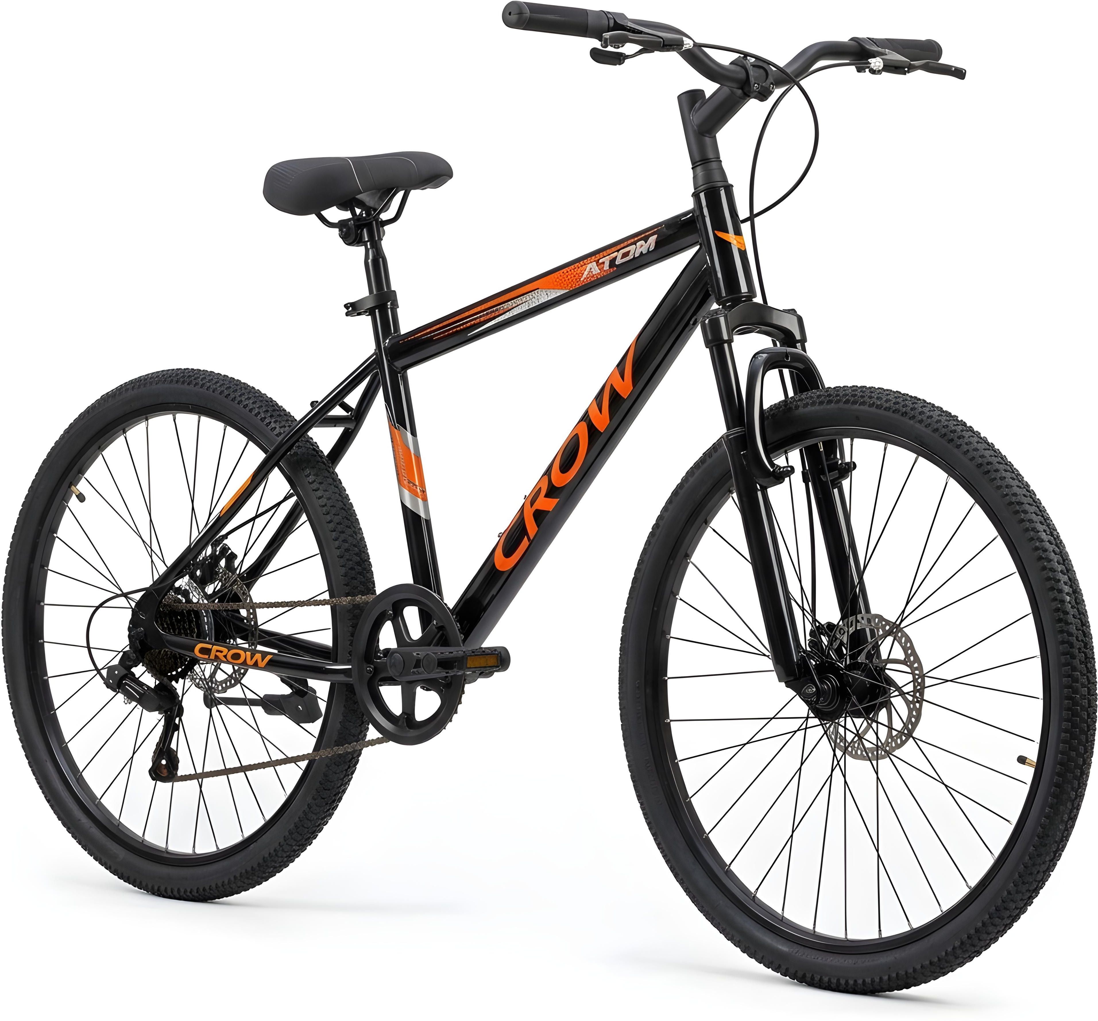 ATOM 7 SPEED GEAR CYCLE | DUAL DISC BRAKES |FRONT SUSPENSION FORK | MTB 27.5 T (inch) Mountain Cycle-image-33
