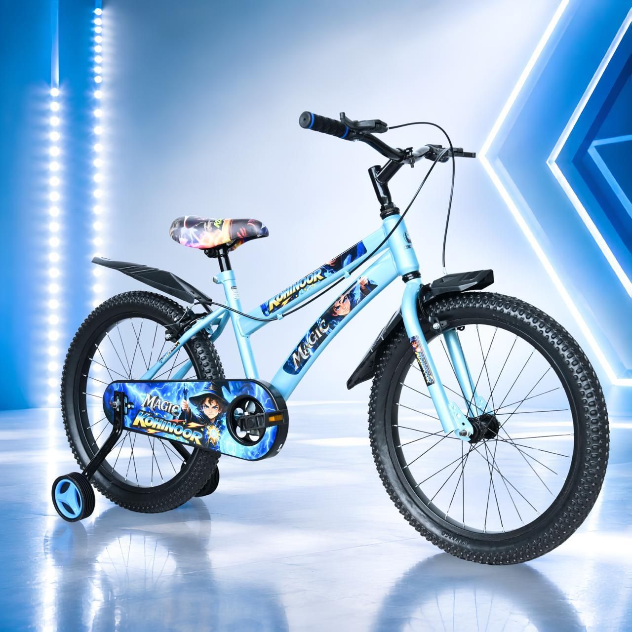 kohinoor 20T MAGIC | 5 to 9 years Kids | Premium Quality |Semi Assembled | Kids Cycle 20 T (inch) Mountain Cycle-picture-2