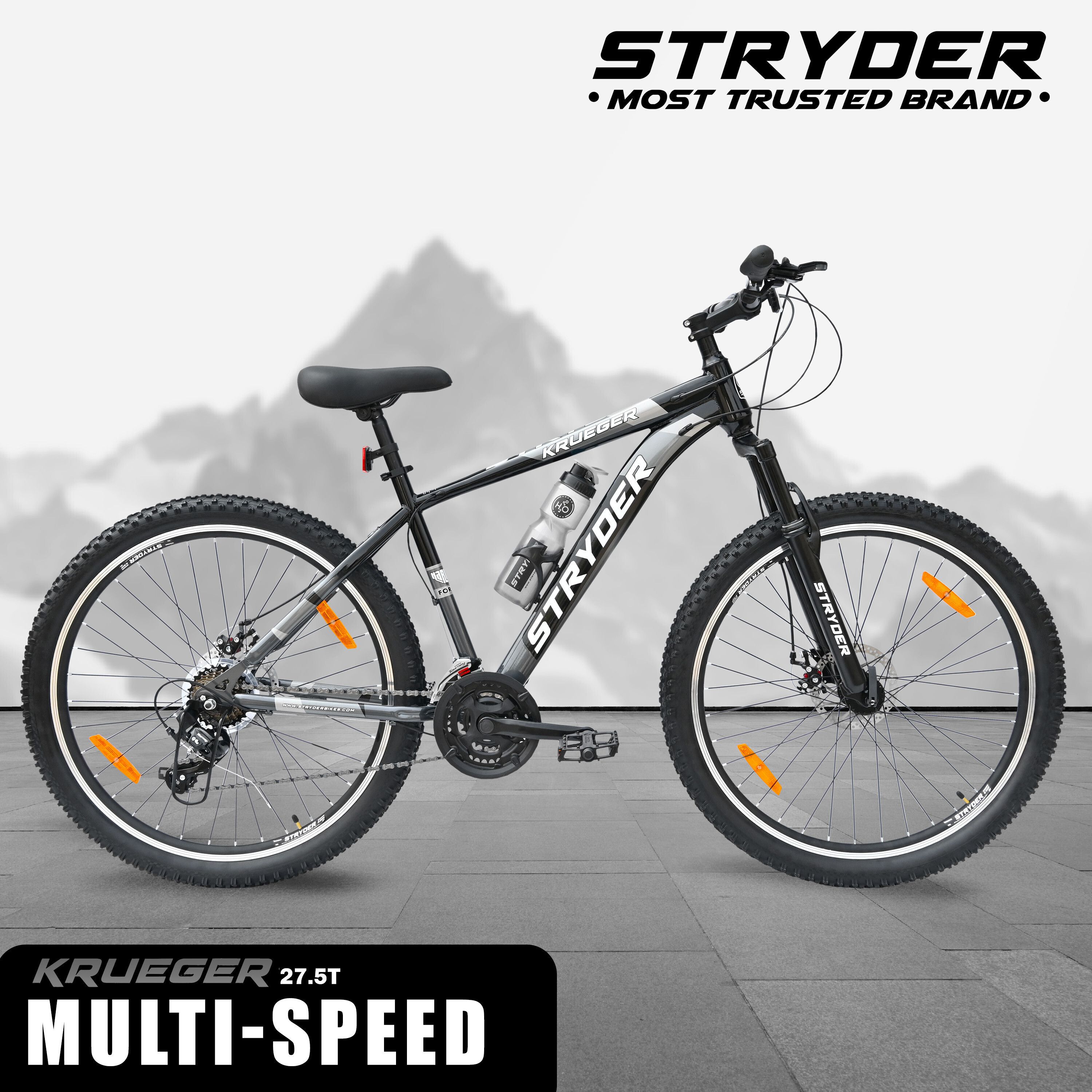 27.5" Krueger 21 Speed Bicycle | Durable & Stylish Ride 27.5 T (inch) Mountain Cycle-image-31