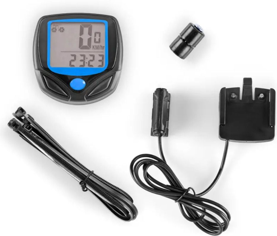 Digital LCD Waterproof Bicycle Computer Odometer Speedometer Speed Monitor Wired Cyclocomputer