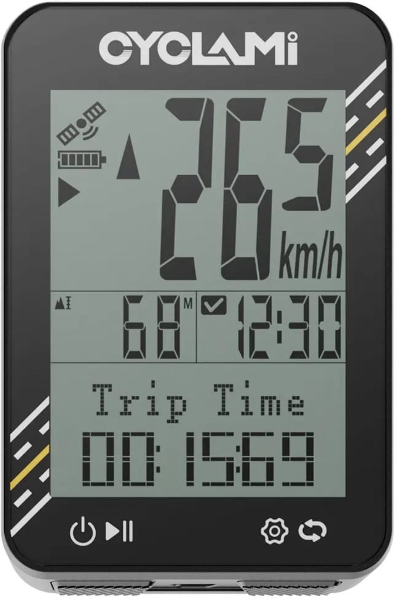 BKV-310 GPS Bike Computer Wireless 2.4" FSTN Display IPX7 Waterproof Wireless Cyclocomputer-image-44