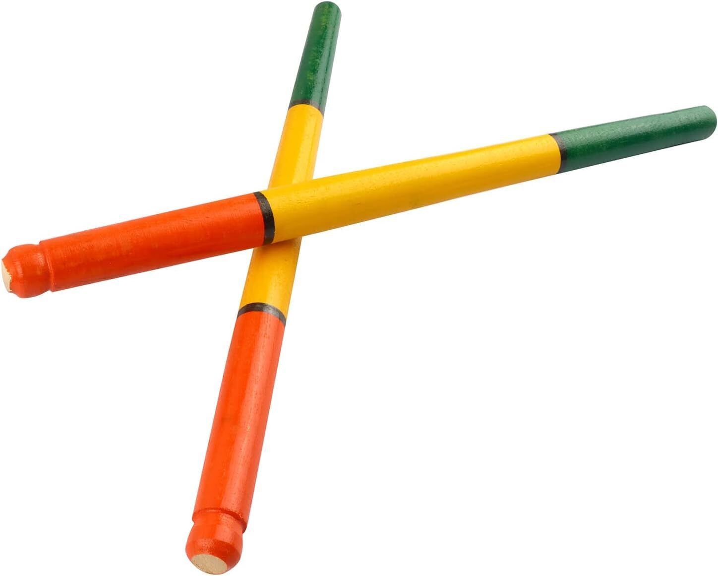 fashion trends Premium Wooden Dandiya Sticks for Garba Set of 1 {2pcs} Dandia Sticks-picture-10
