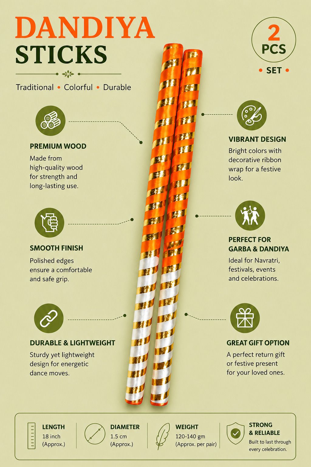musiking Dandia Sticks-picture-29