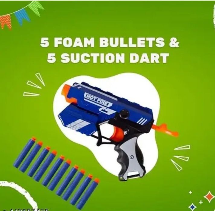 Manual soft bullet gun blaze strom gun kids gun toy Soft Tip Dart