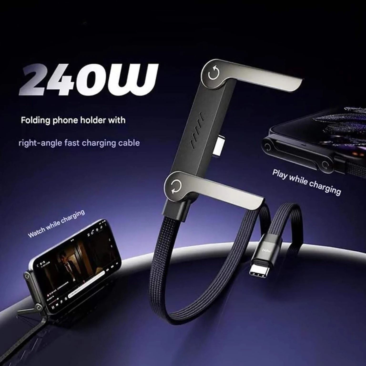 BSVR 2-in-1 Cable 1.5 m NEW TYPE C DATA CABLE STAND_BS10-picture-11
