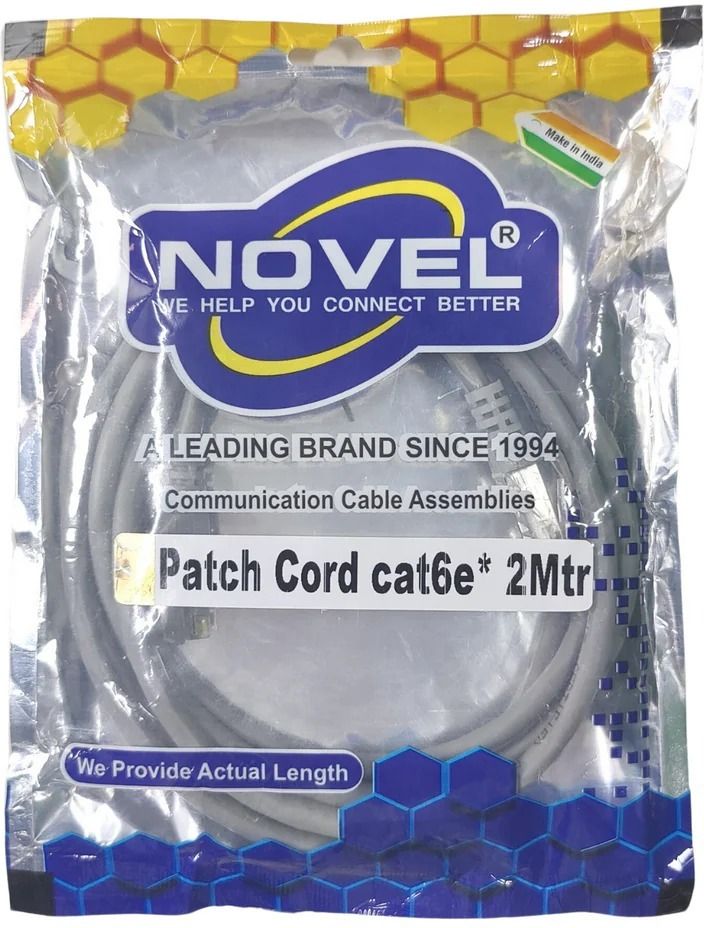 NOVEL LAN Cable 3 m Cat6e Ethernet Patch Cord Cable 2 Meter | High-Speed LAN Cable | RJ45 Connector-image-15
