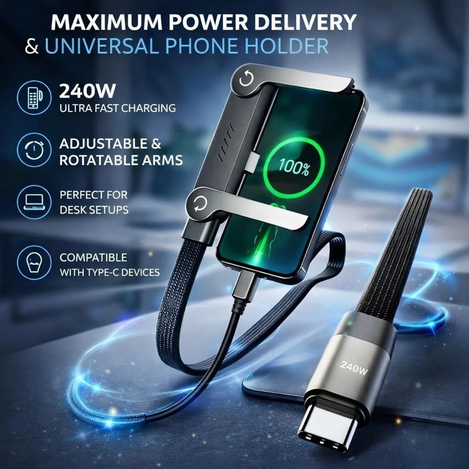 BSVR 2-in-1 Cable 1.5 m NEW TYPE C DATA CABLE STAND_BS09-picture-25