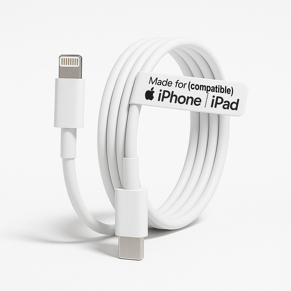 SB Lightning Cable 3 A 1 m 20 W PD Fast Charging USB C to Lightning Cable | fast charging-image-26