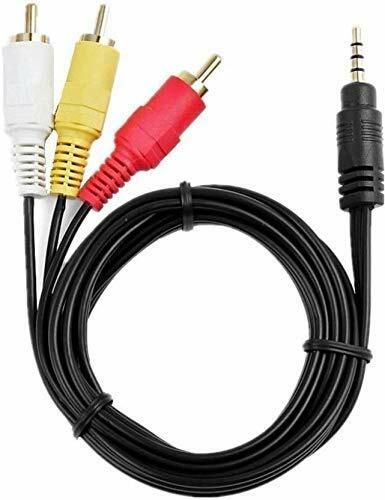 Rhobos 3 Rca Male To Male Composite Audio Video Av Cable Tv Lcd Led DTH Multipurpose Controller-picture-33