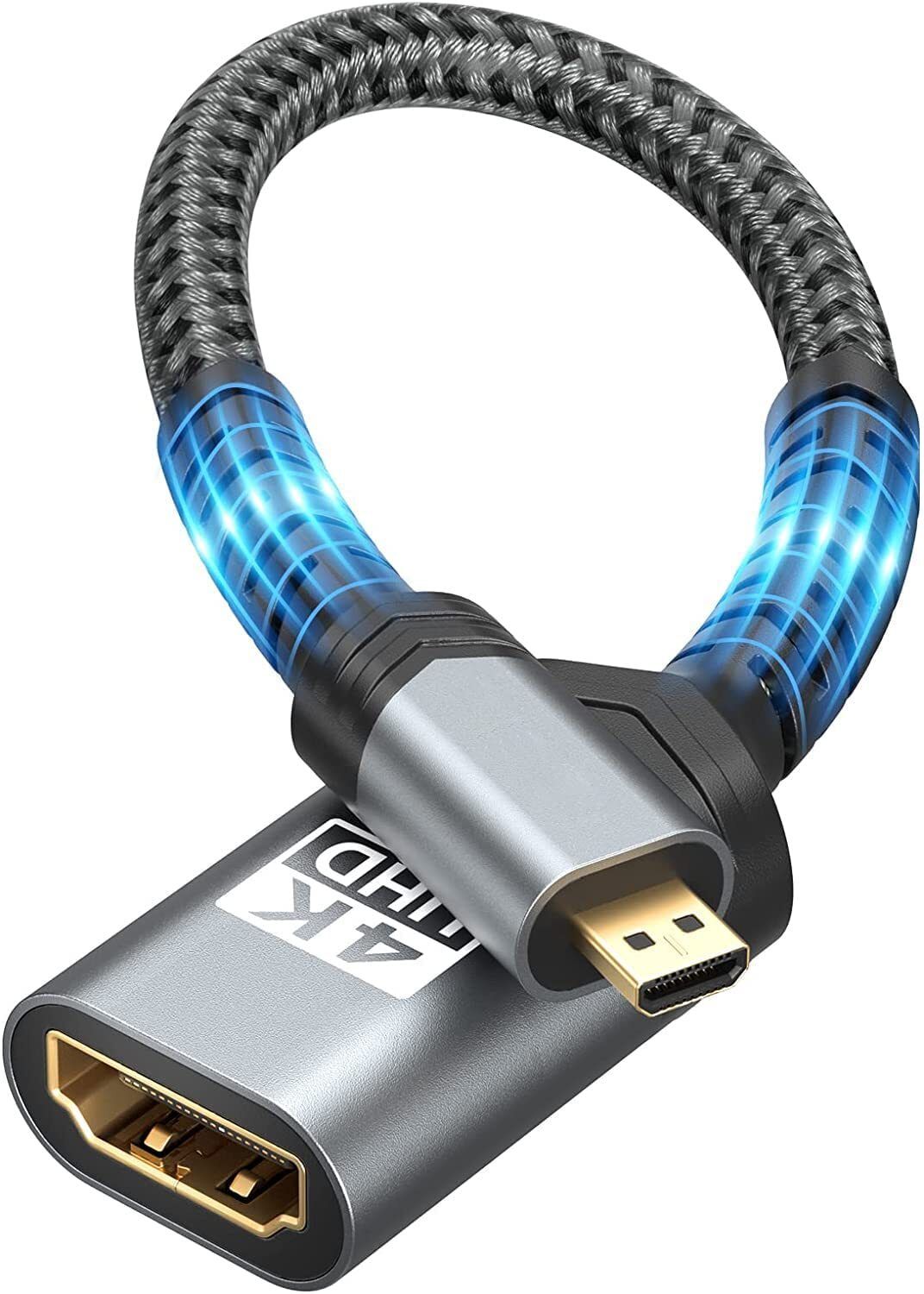 Etzin HDMI Cable 0.08 m Micro HDMI to HDMI Adapter, Micro HDMI Male to HDMI Female Adapter Cable-image-26