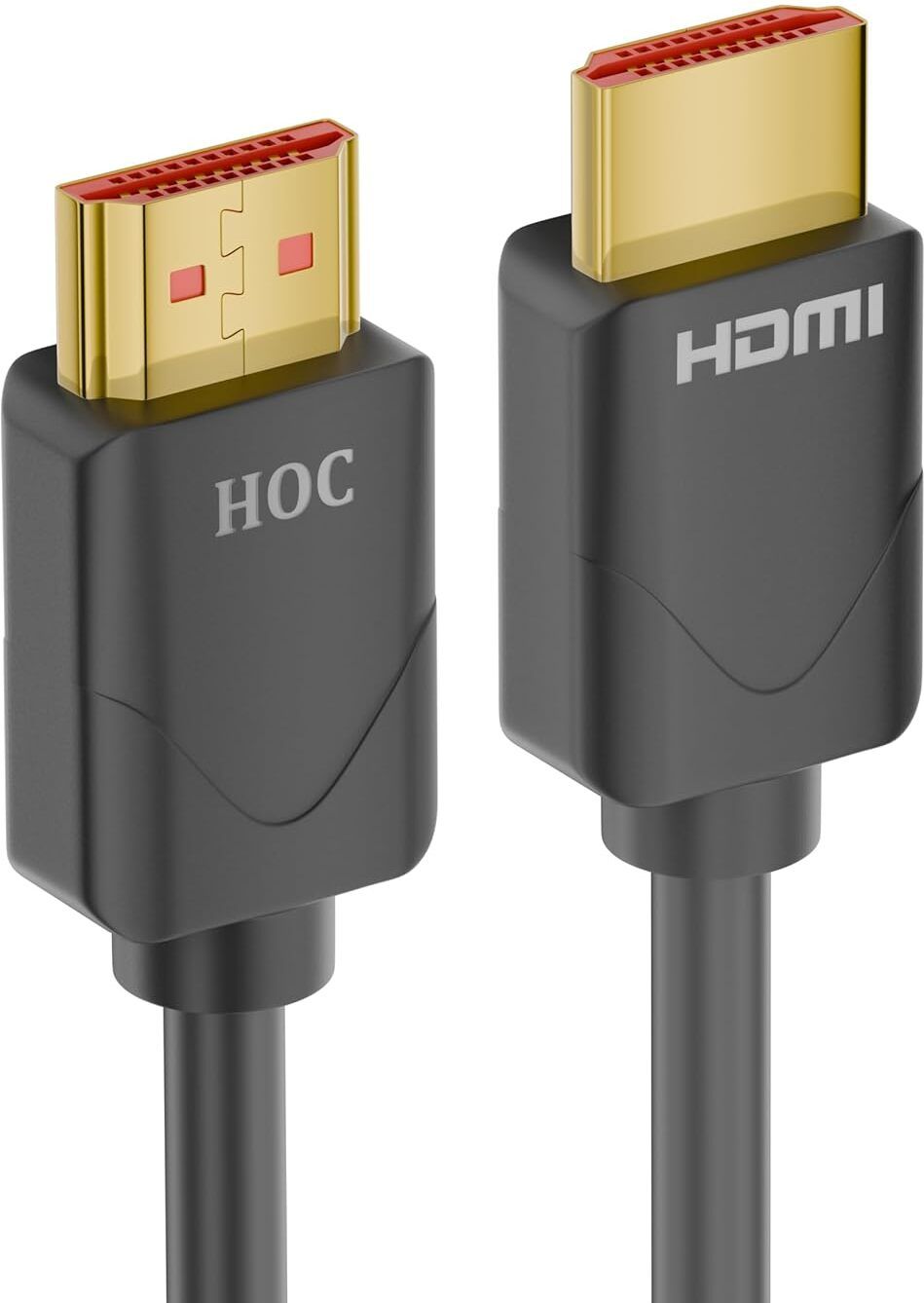 HOC Technologies HDMI Cable 5.5 m Multi-Layer Foil and Braid Shielding HOC 4K UHD HDMI Cable 10.2Gbps Gold-Plated ARC HDCP 2.0 3D for TV PC Laptop Gaming-image-29
