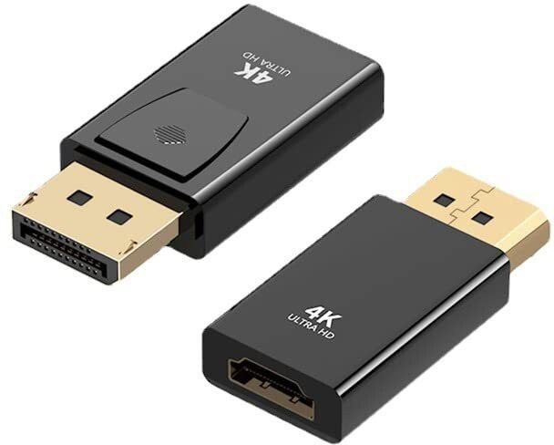 SYGA HDMI Cable 1 m 4K Display Port to HDMI-Compatible Adapter Converter