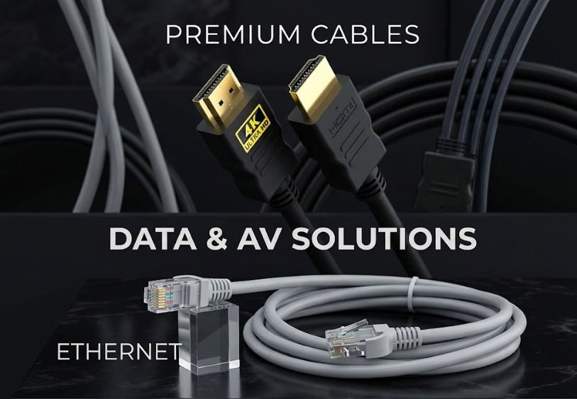 ION HDMI Cable 1 m High-Speed HDMI 4K Cable + Cat6 Ethernet Cable Combo-image-27